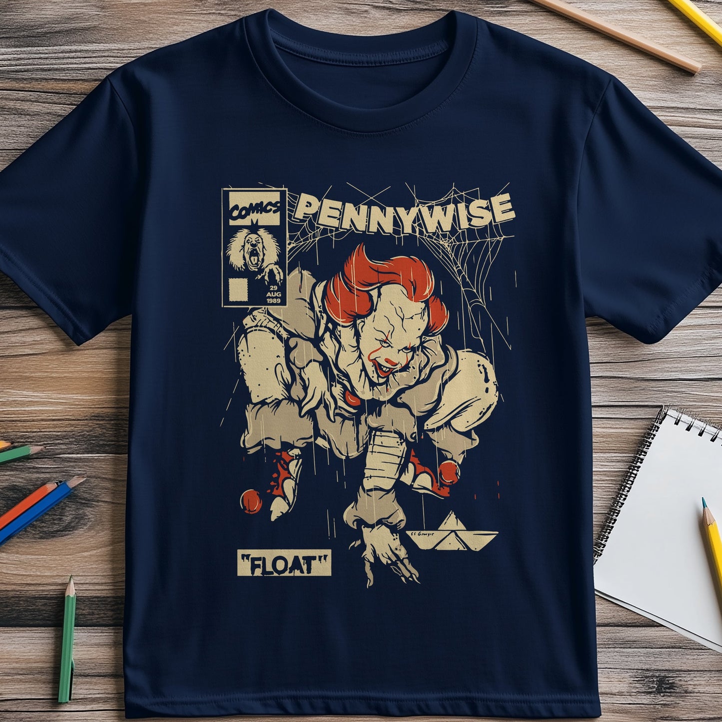 Pennywise Comic Book Cover T-Shirt