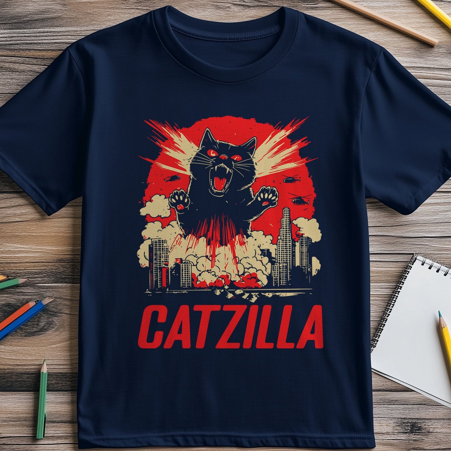 Catzilla 1 T-shirt