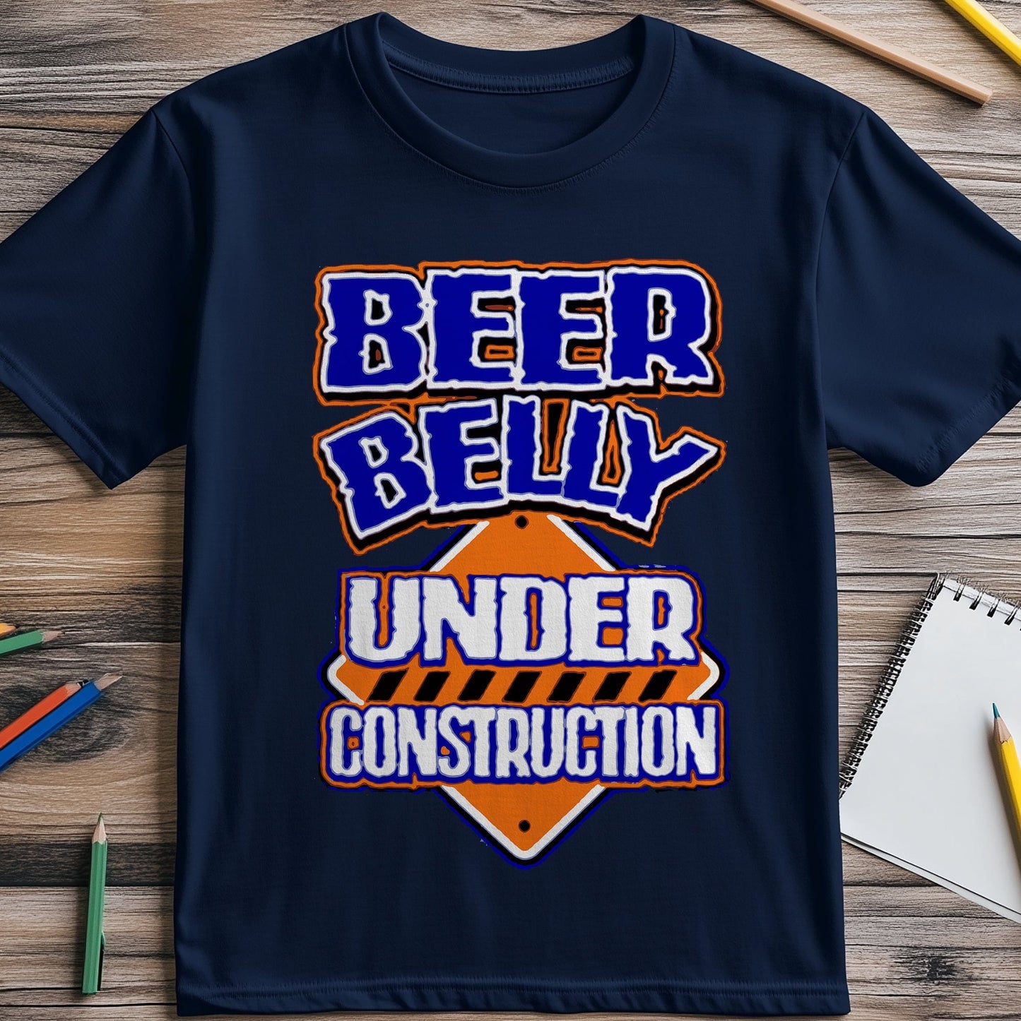 Beer Belly Under Construction T-Shirt