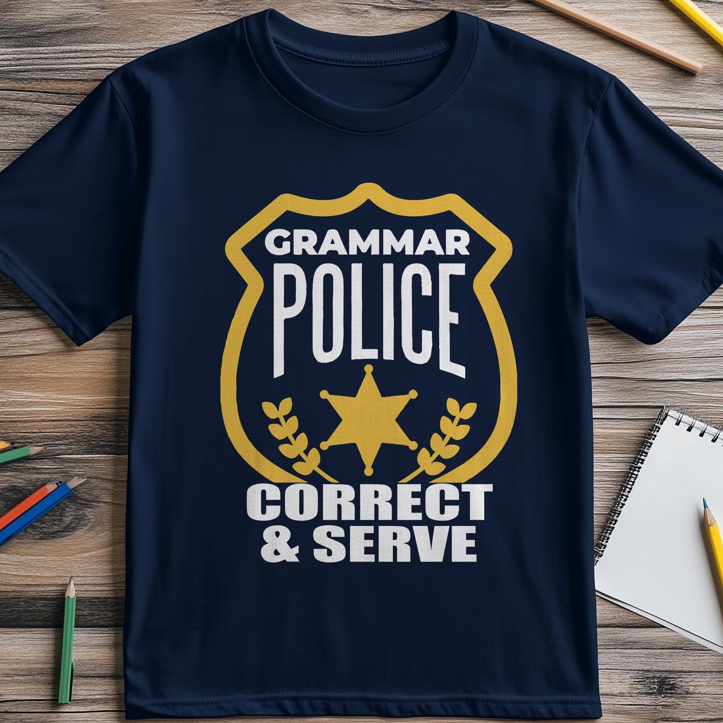 Grammar Police T-Shirt - Proofread in