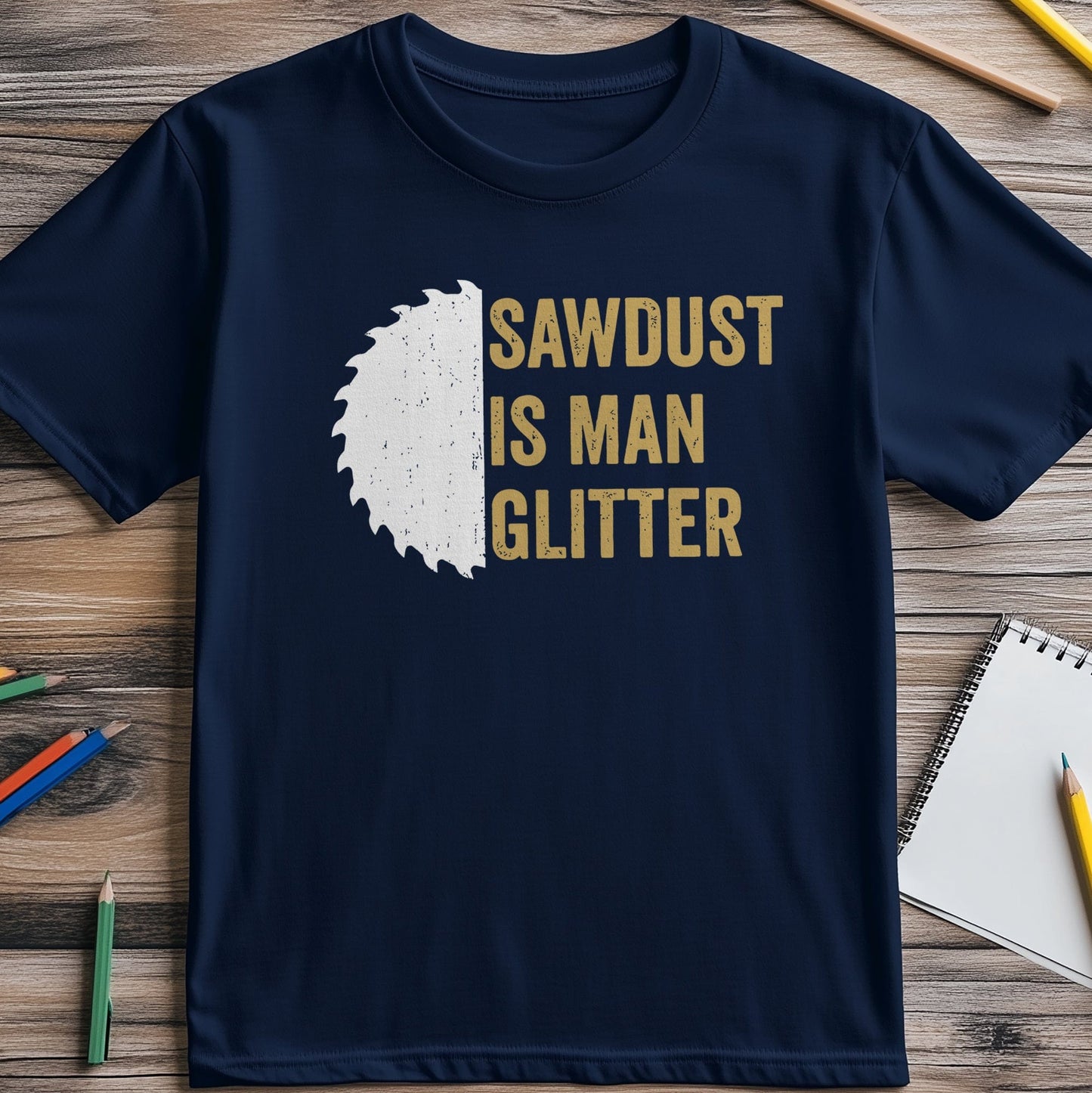 Sawdust Man Glitter T-shirt