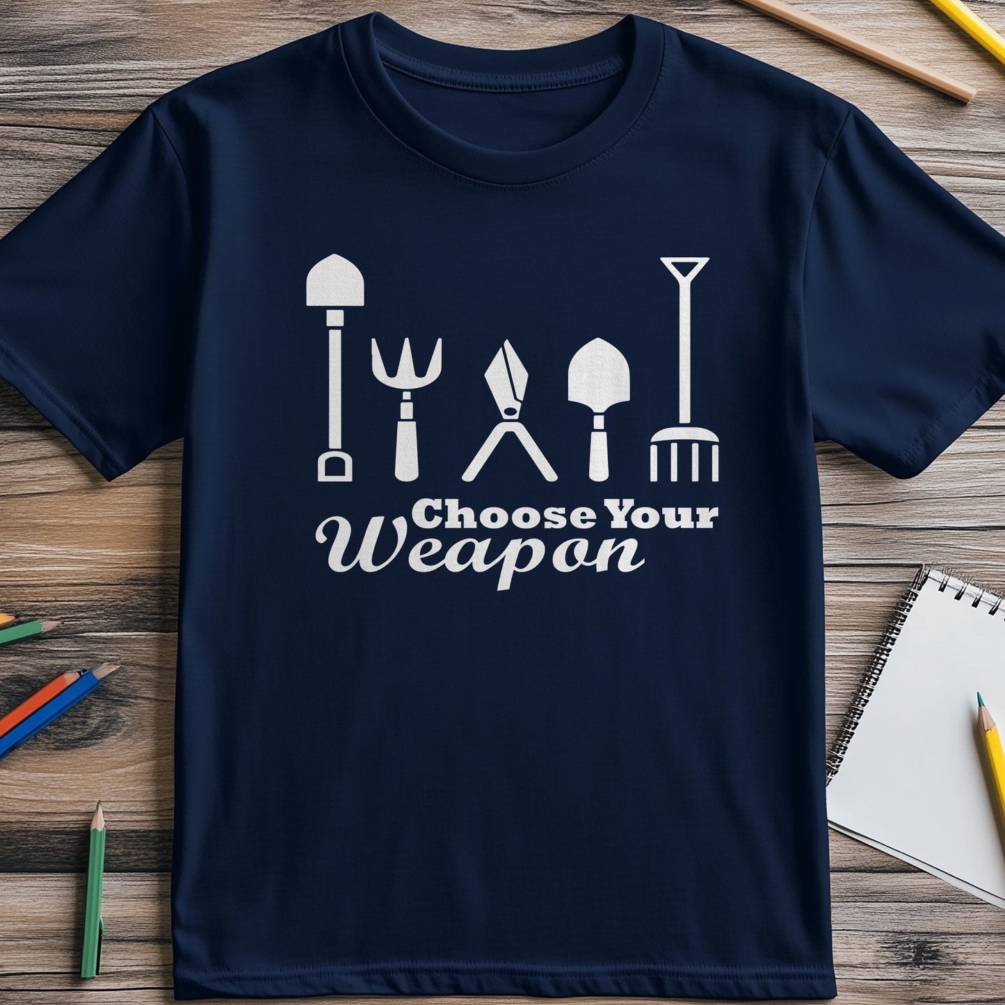 Garden Choose Weapon T-shirt -