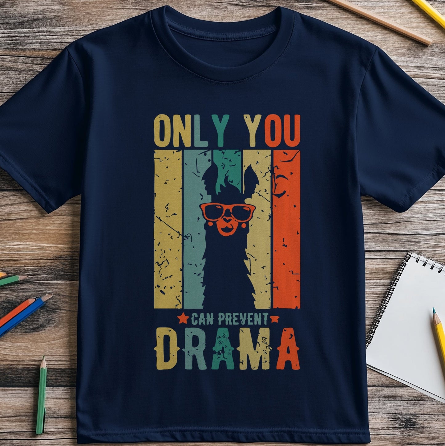 Drama Llama 3 T-shirt - Only you