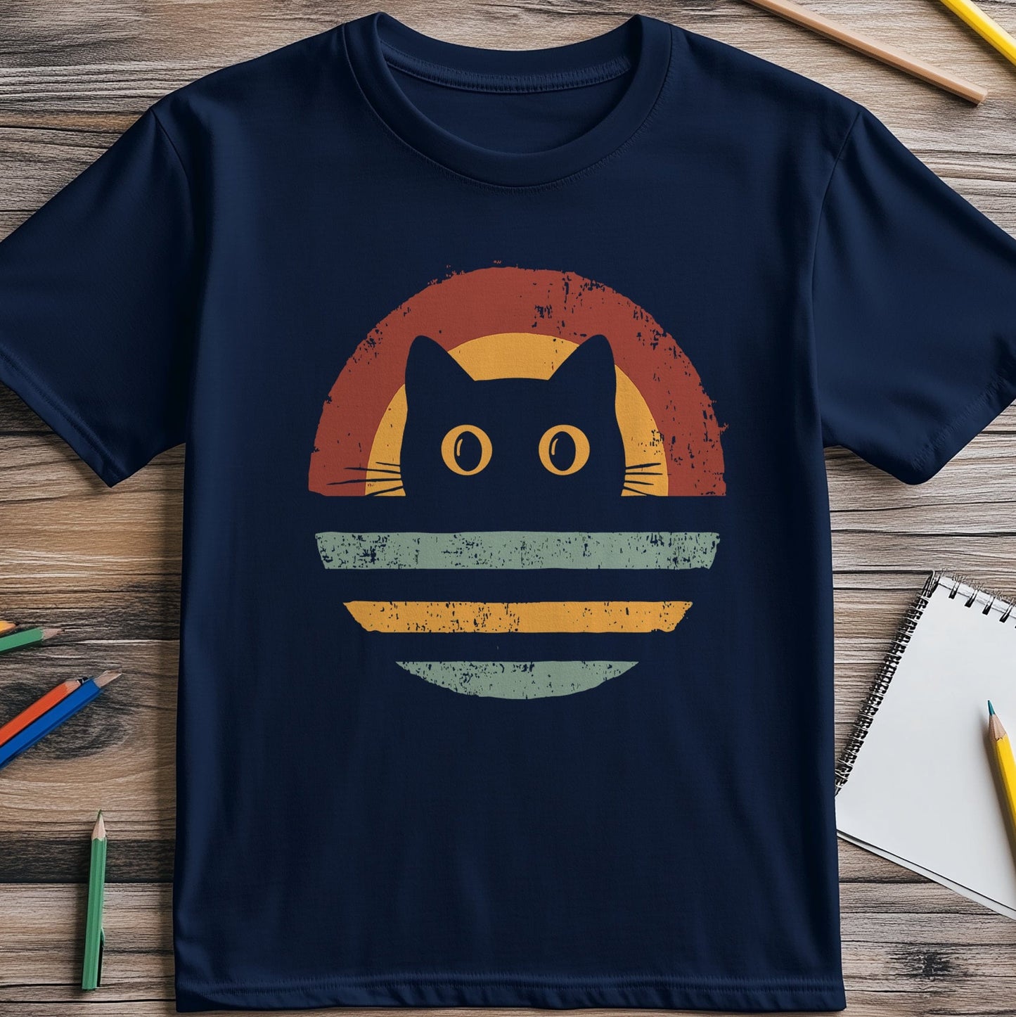 Cat Retro 2 T-Shirt