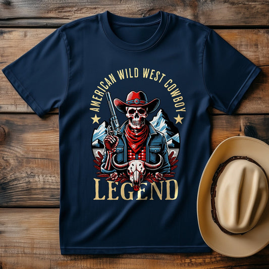 American Wild West Cowboy Legend T-shirt