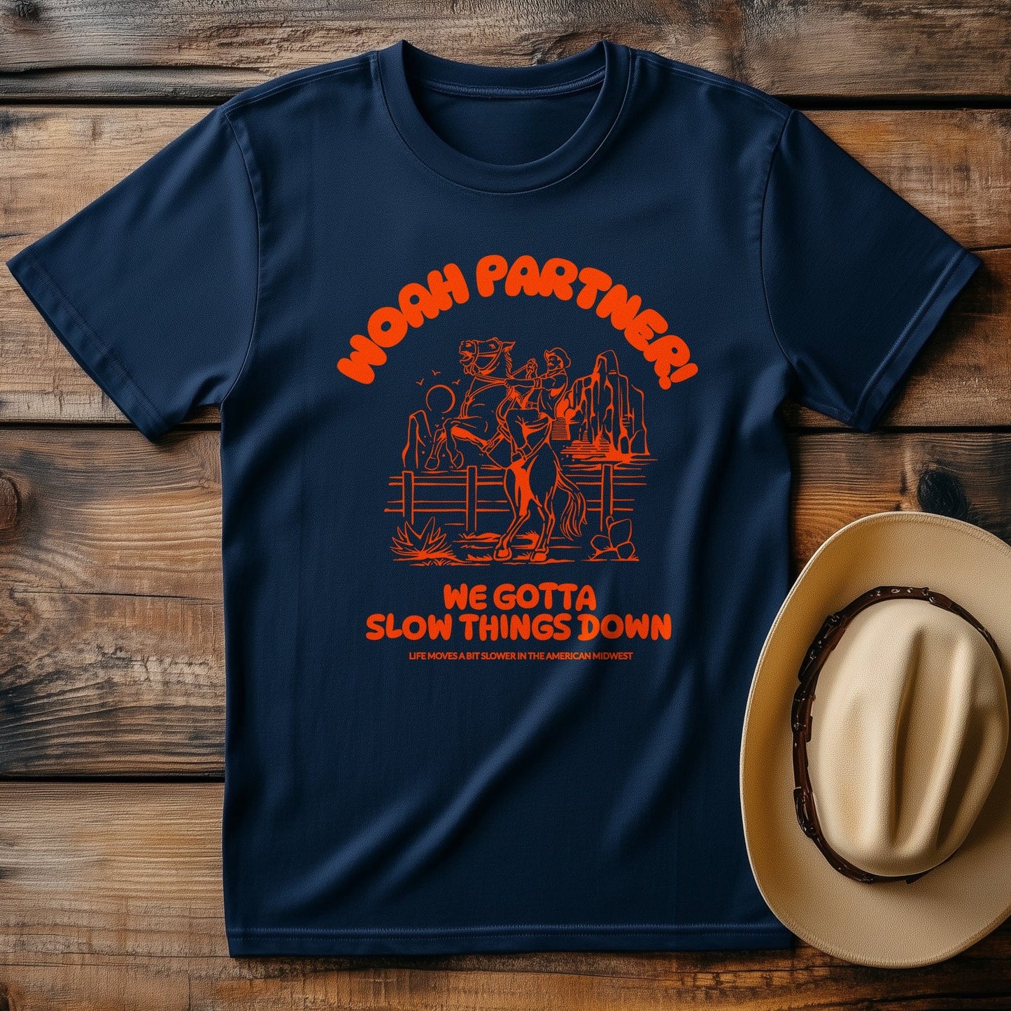 Woah Partner 2 Cowboy T-Shirt