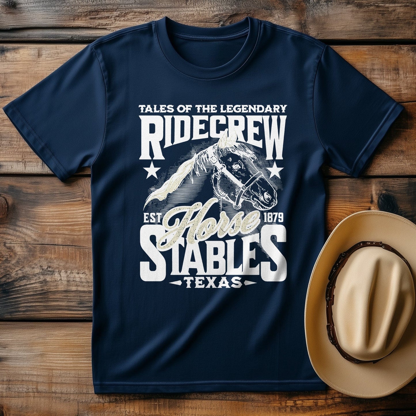 Ridecrew Horse Stables T-Shirt
