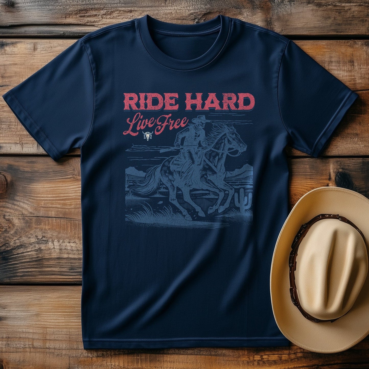 Ride Hard - Live Free T-Shirt,