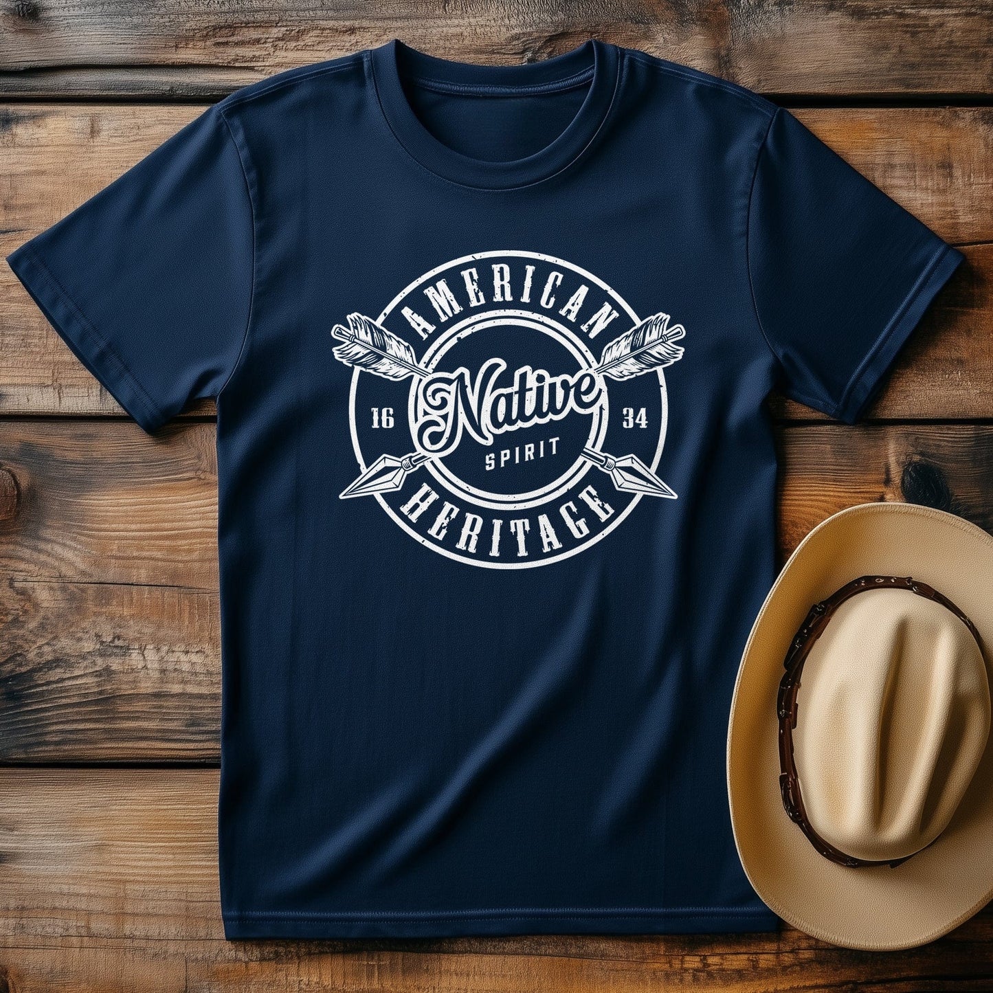 Native Heritage Cowboy T-Shirt -