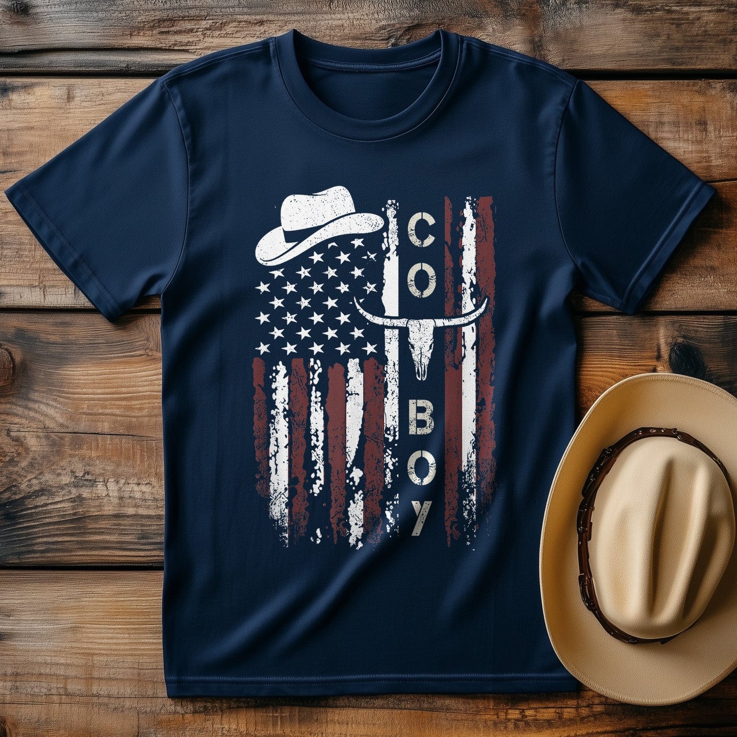 Western Country Cowboy T-Shirt -