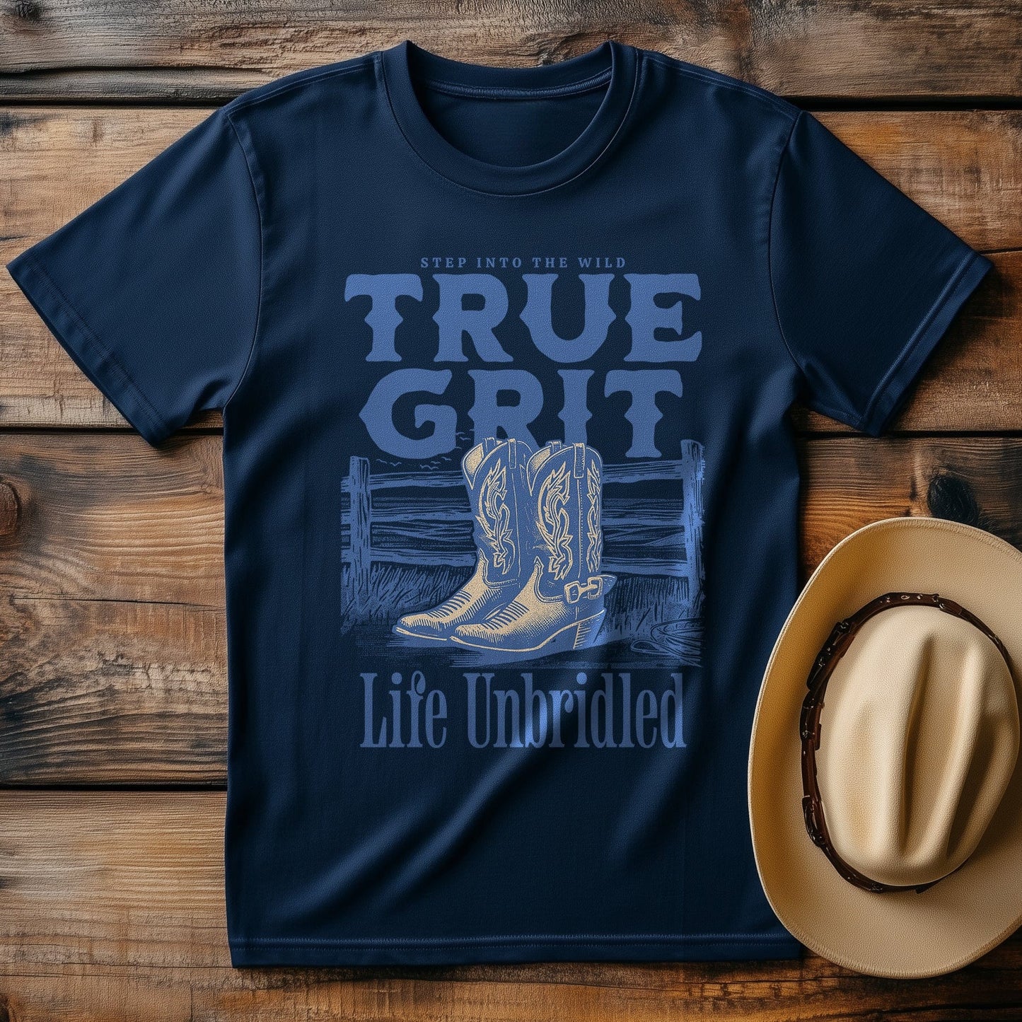 True Grit T-shirt - Wrangle Life with