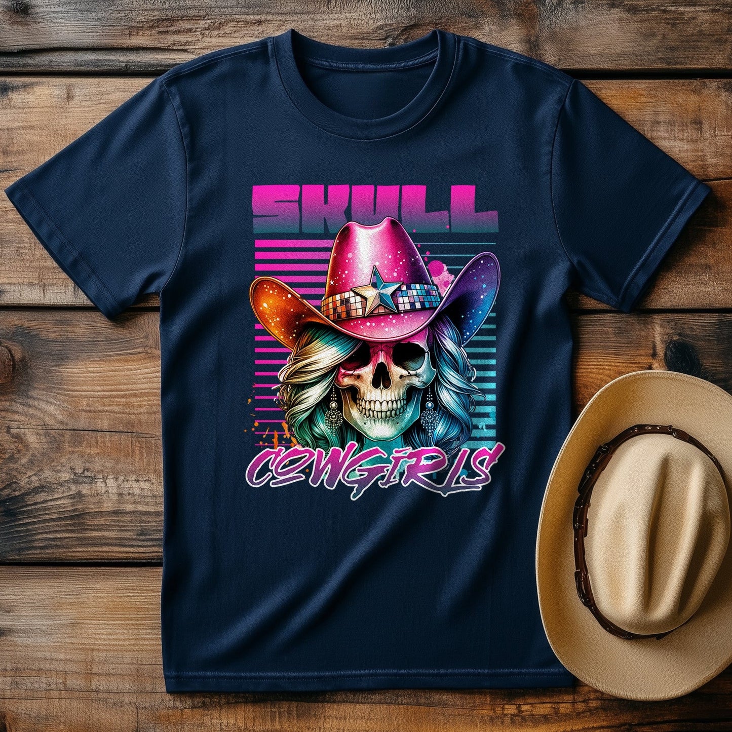 Skull Cowgirls t-shirt