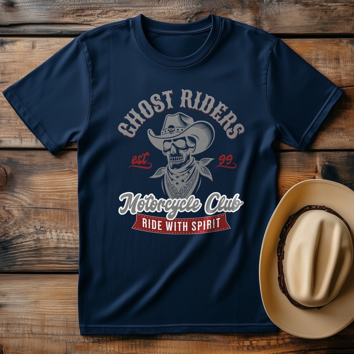Cowboy Ghost Rider T-Shirt -