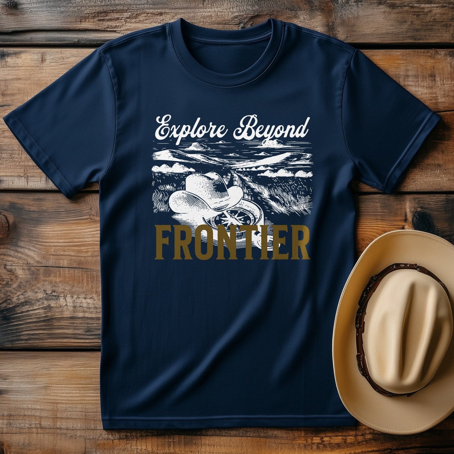 Explore Beyond Cowboy T-Shirt