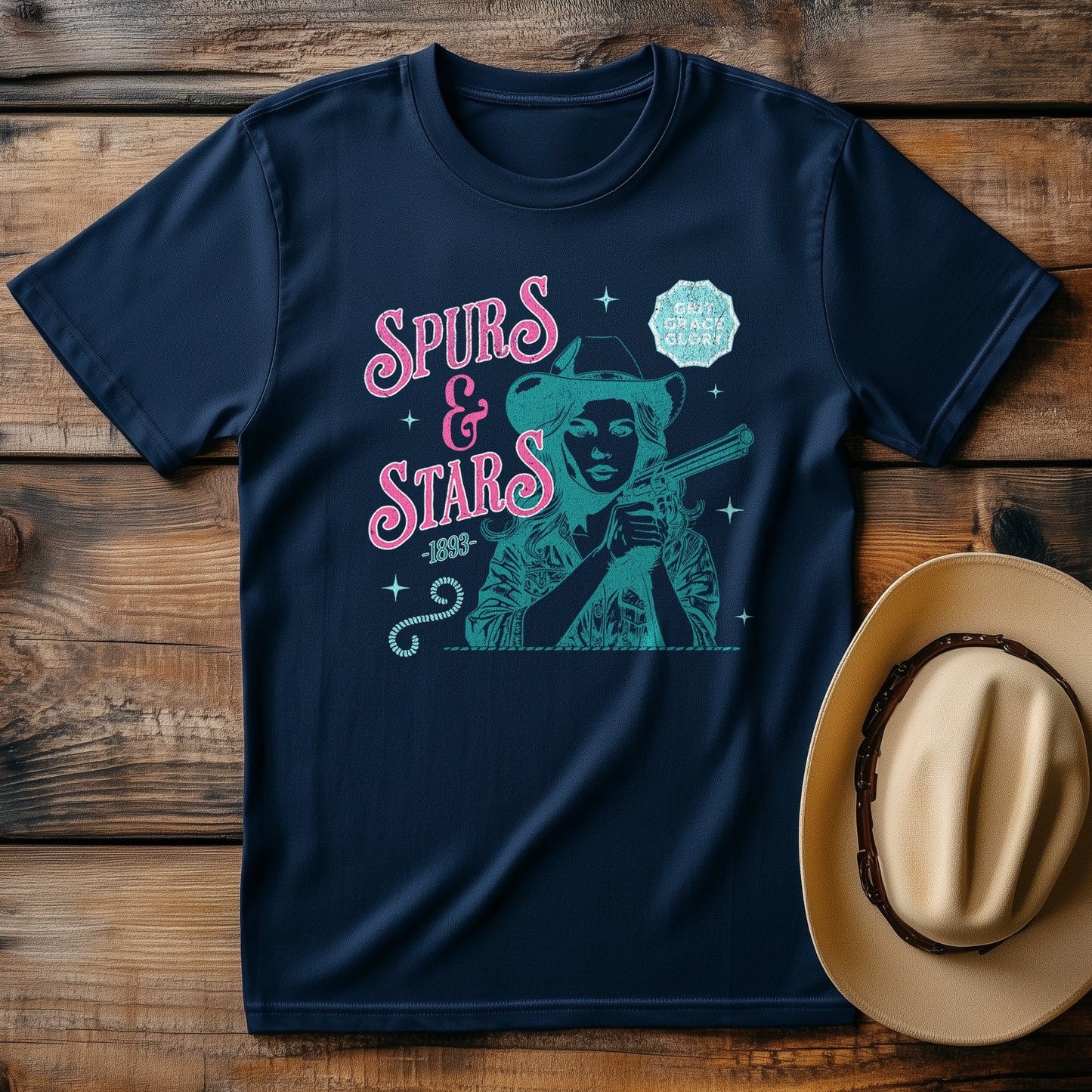 Spurs & Stars T-shirt