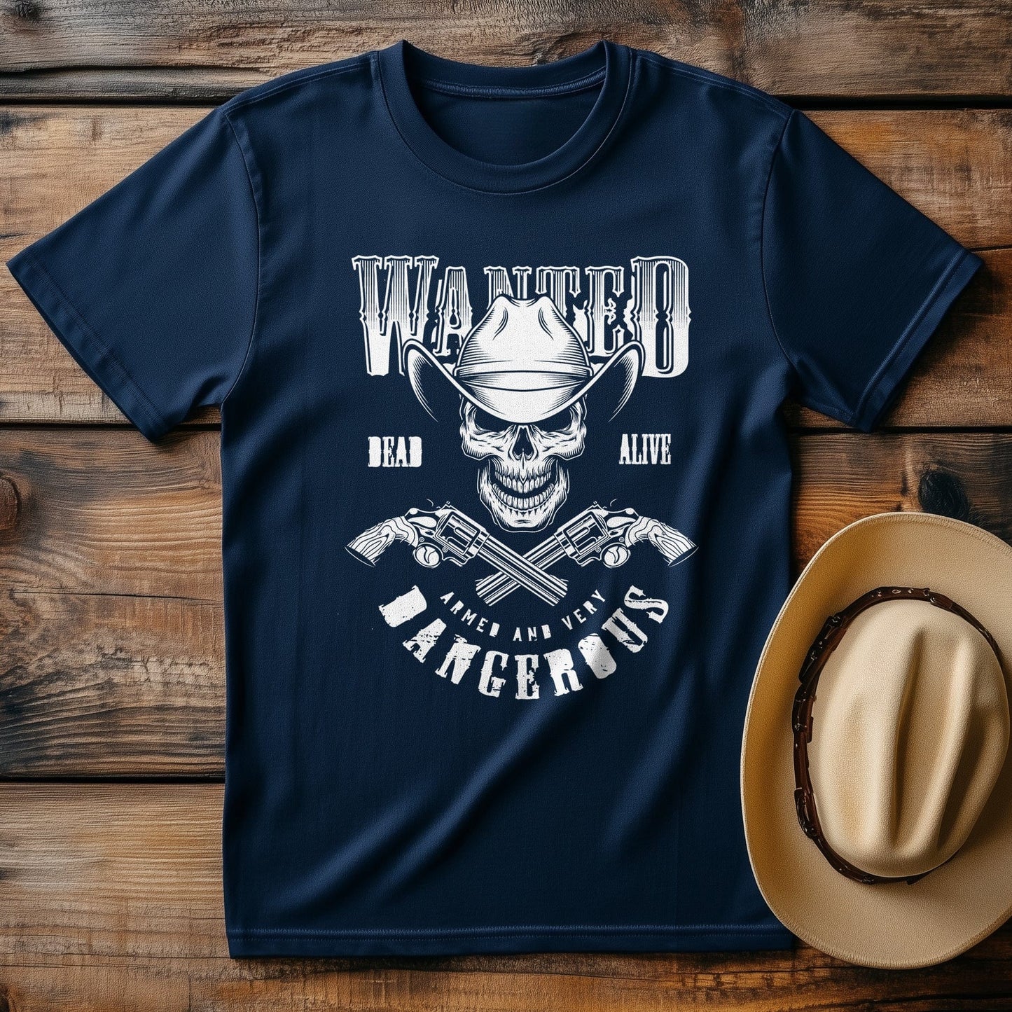 Dead or Alive Skull & Crossbones T-shirt