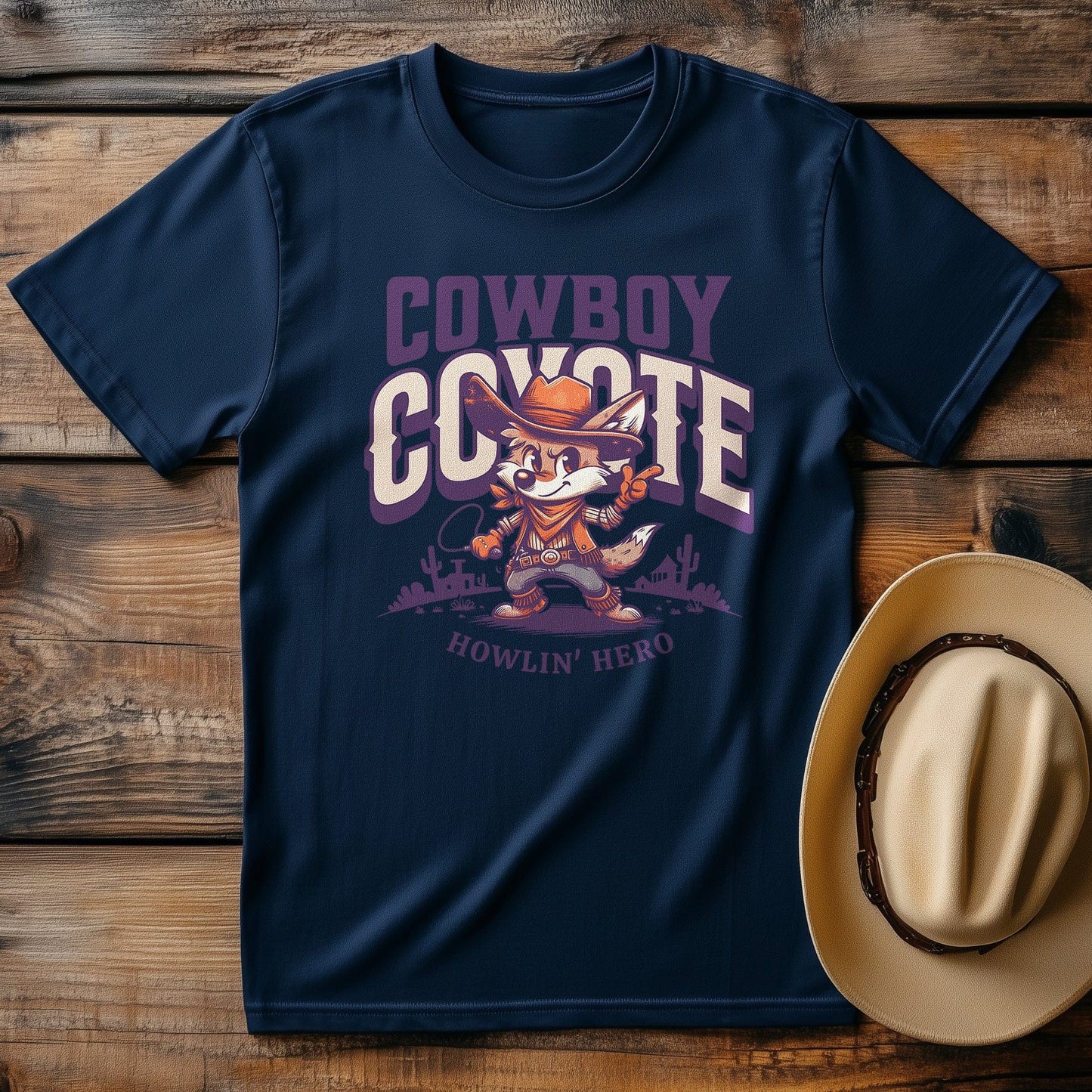 Cowboy Coyote T-shirt