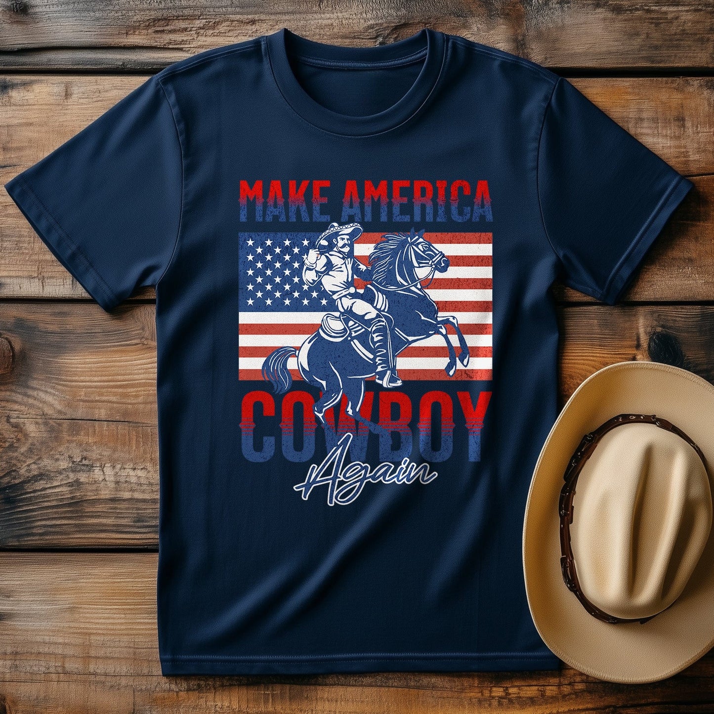 Make America Cowboy Again T-shirt
