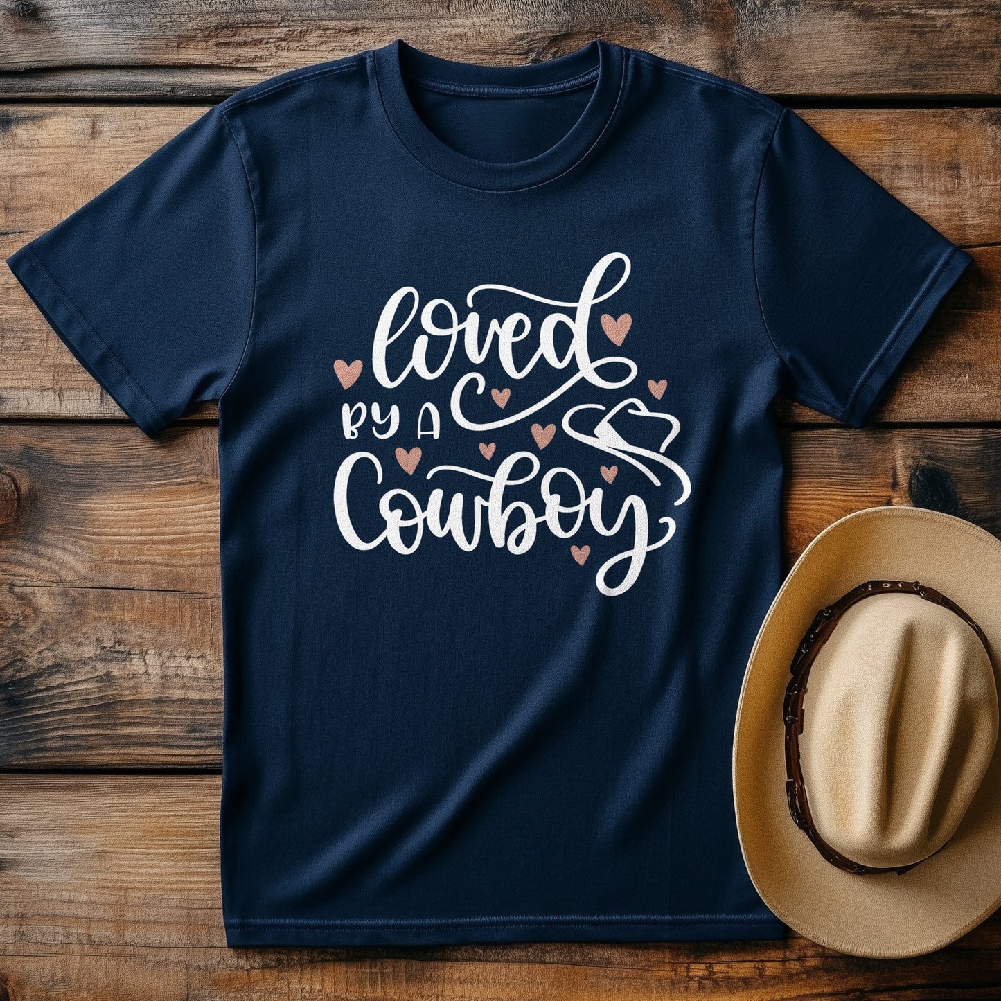 Loved by a Cowboy T-Shirt