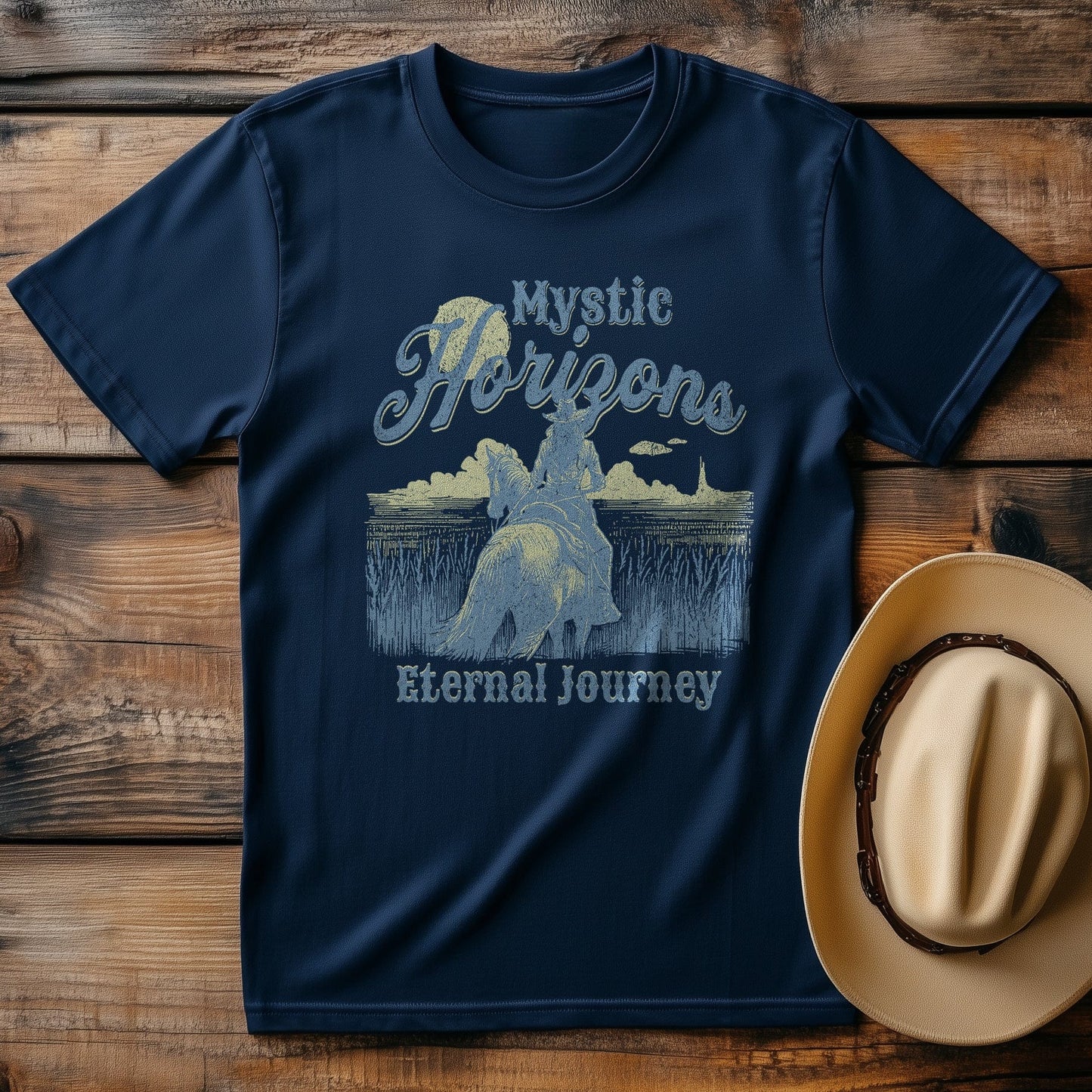 Mystic Horizons Cowboy T-shirt -