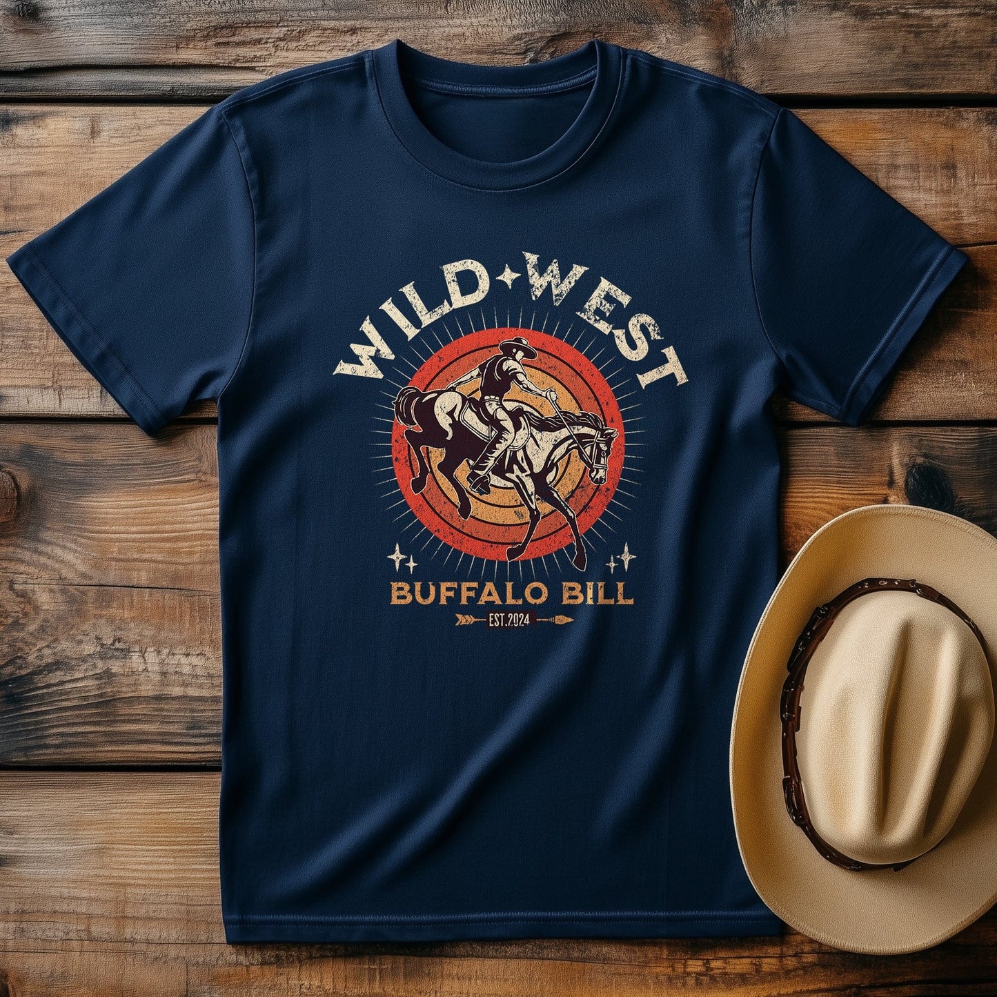 Wild West Buffalo Bill T-Shirt -
