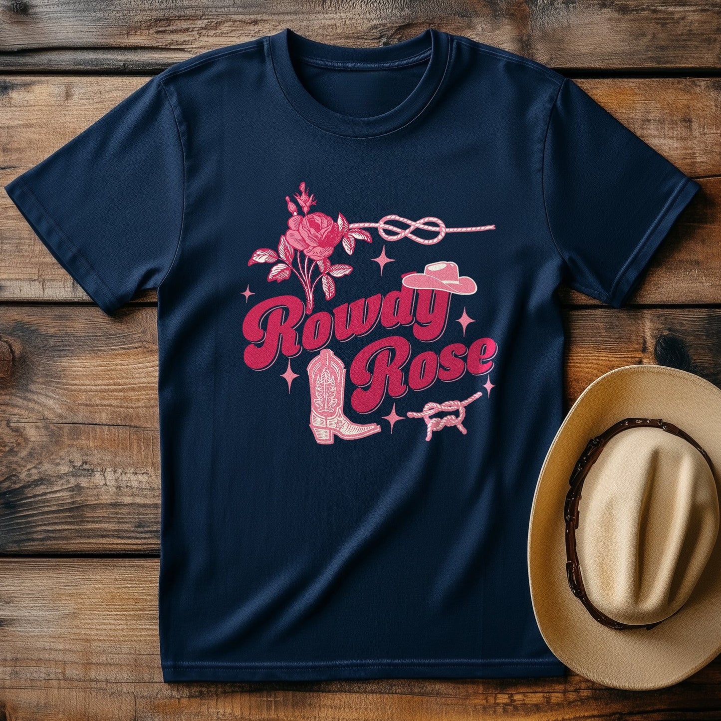 Rowdy Rose Cowboy T-Shirt