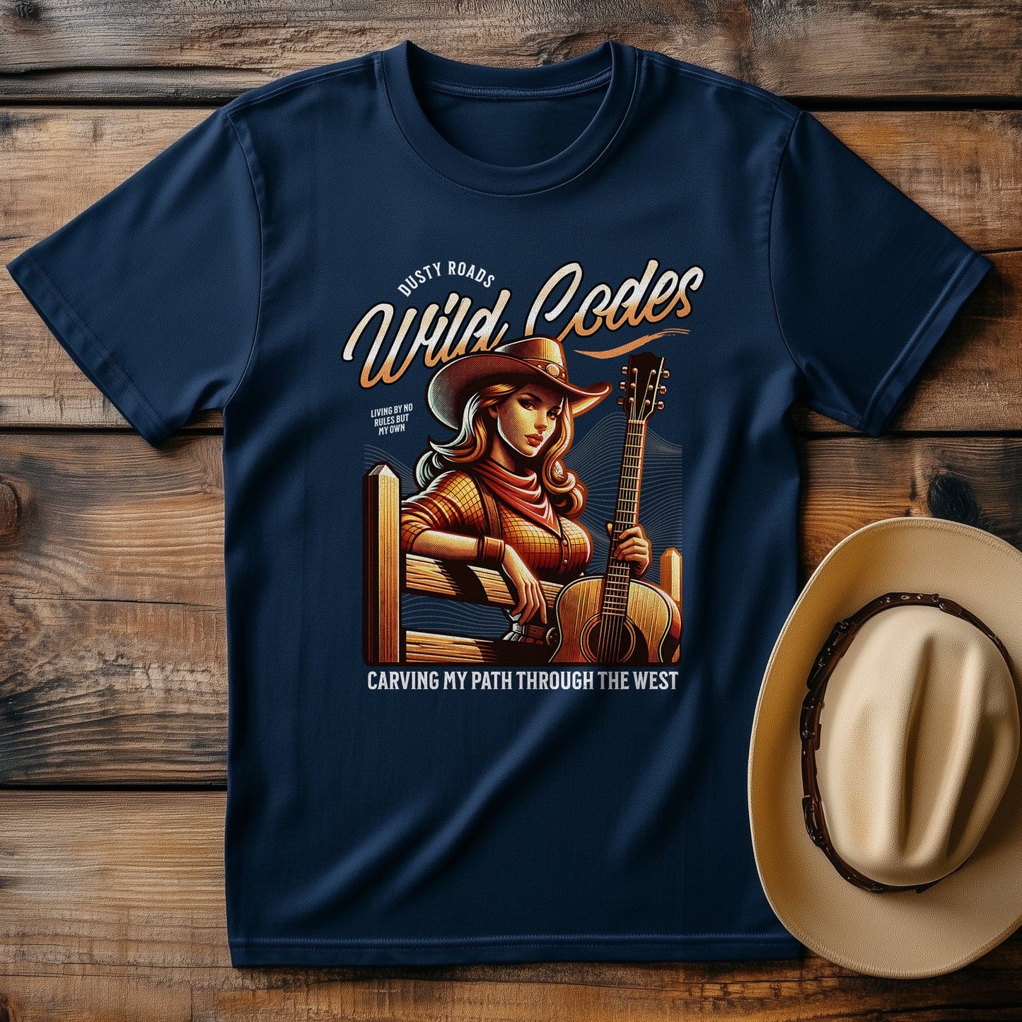 Dusty Roads Wild Codes T-shirt -