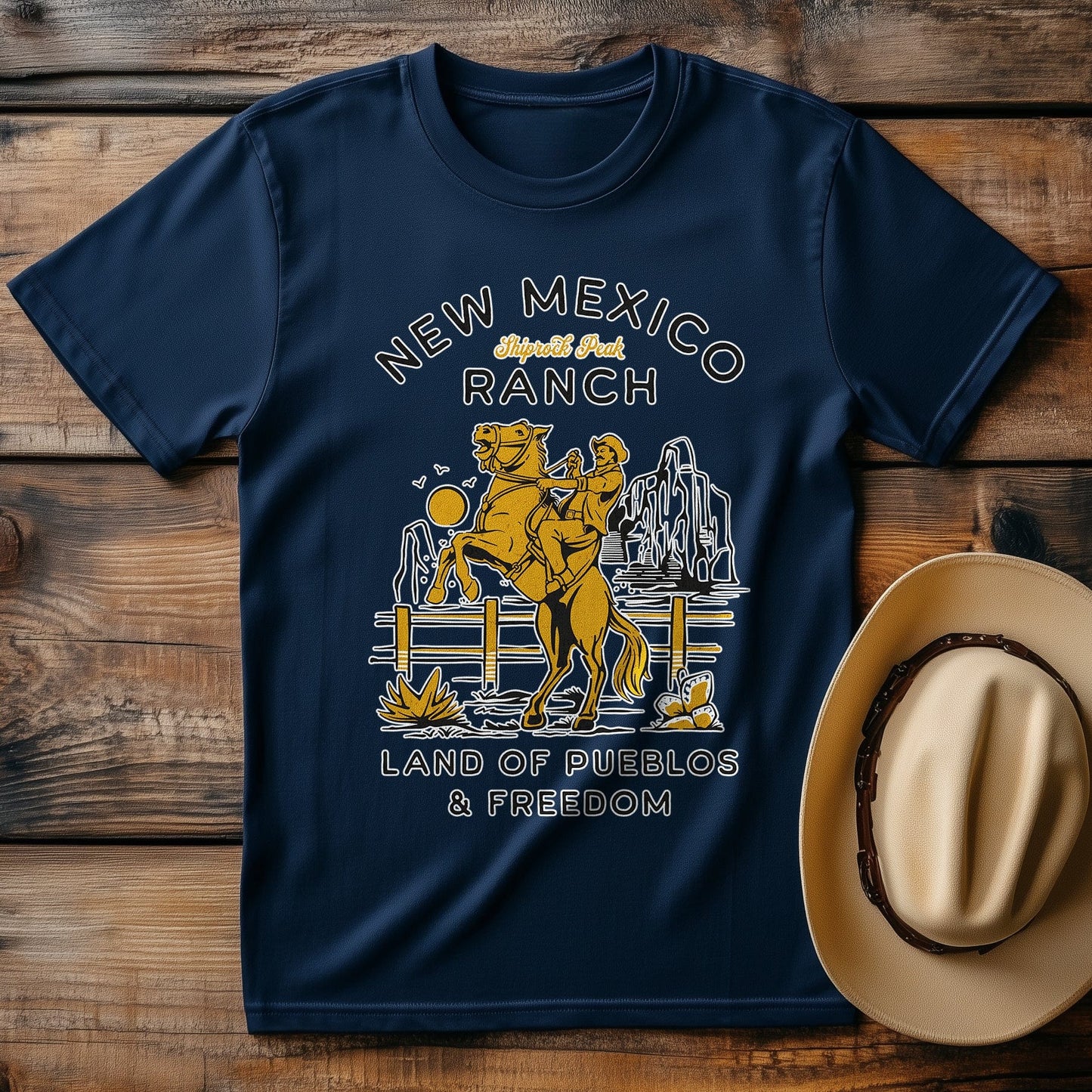 New Mexico Ranch Cowboy T-Shirt ‚Äì