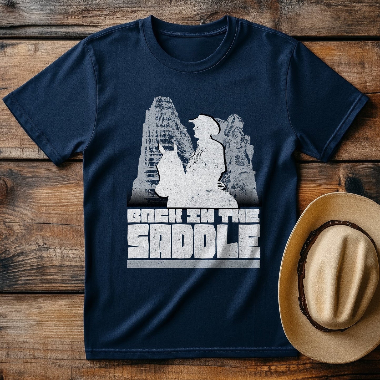 Back in the Saddle Cowboy T-Shirt
