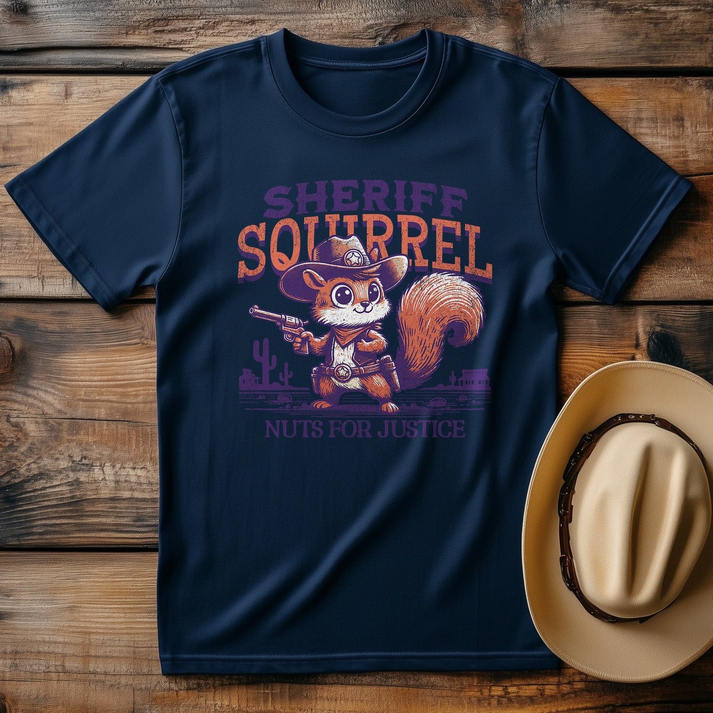 Sheriff Squirrel T-shirt