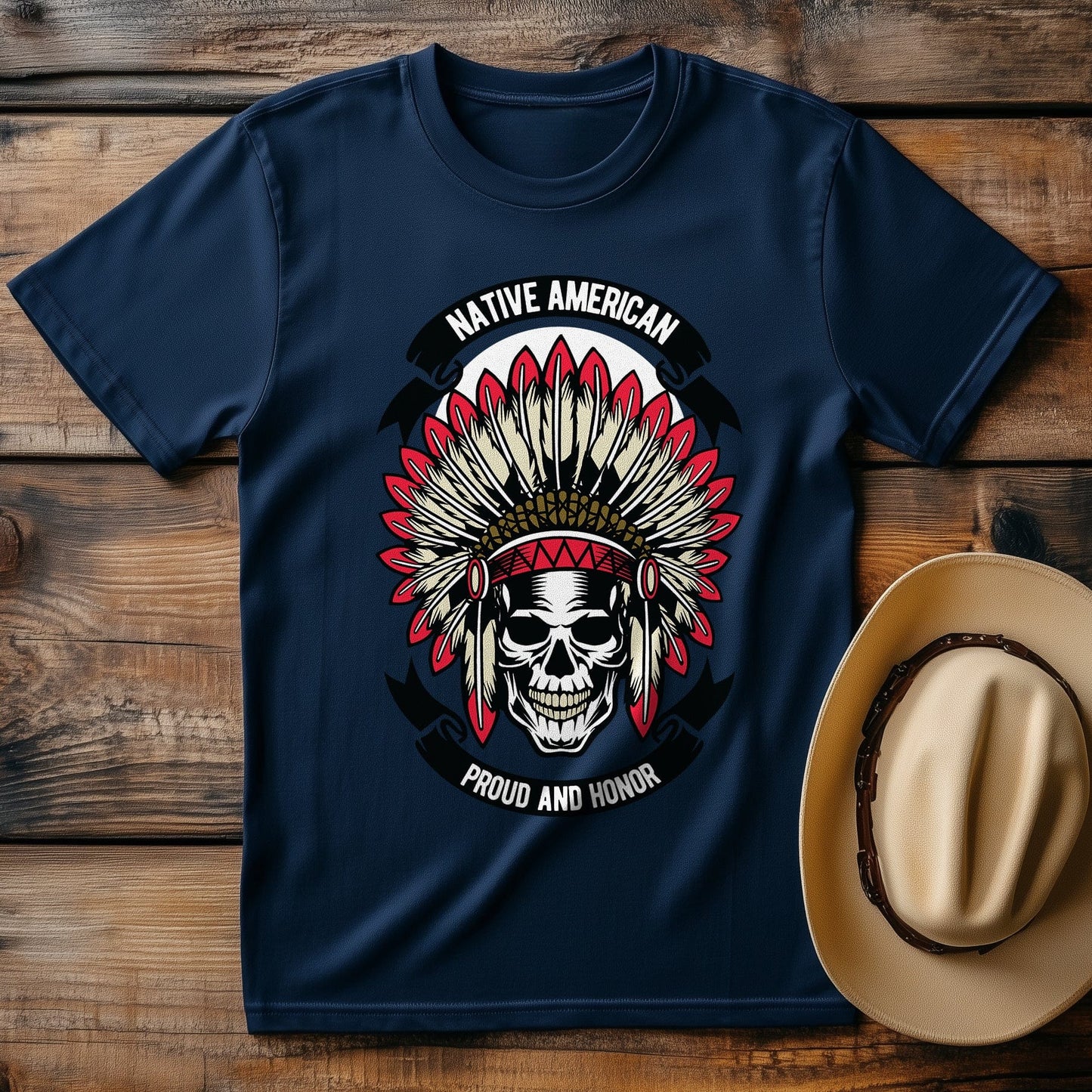 Native American Skull t-shirt