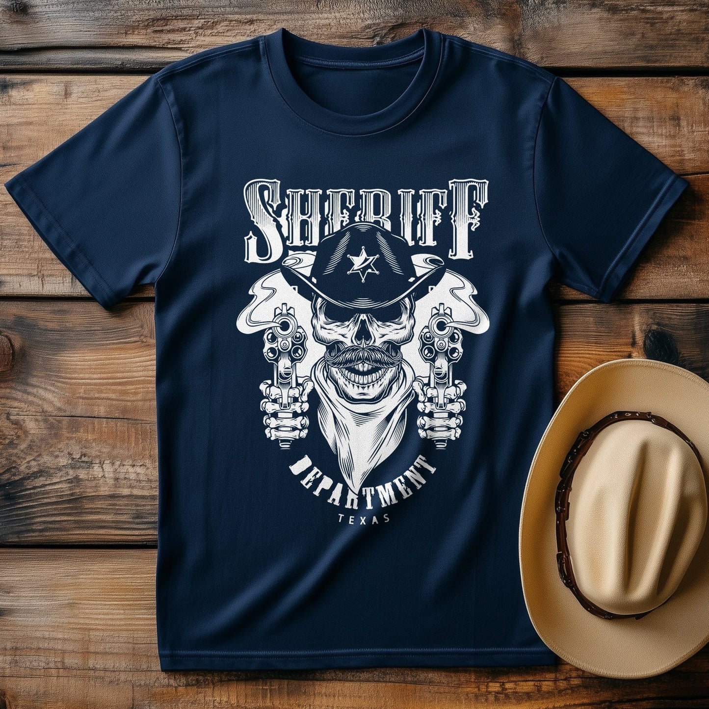 Cowboy Sheriff Department T-Shirt -