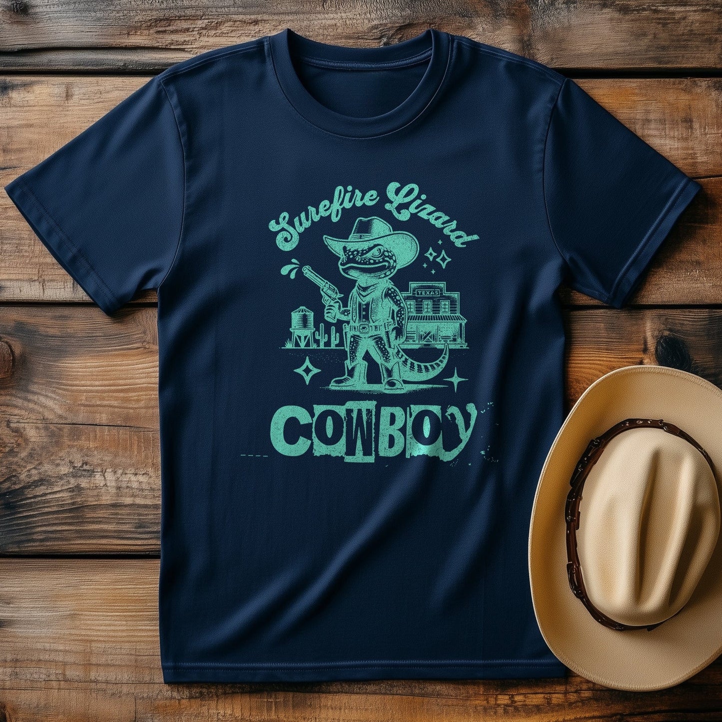 Cowboy Surefire Lizard T-shirt -