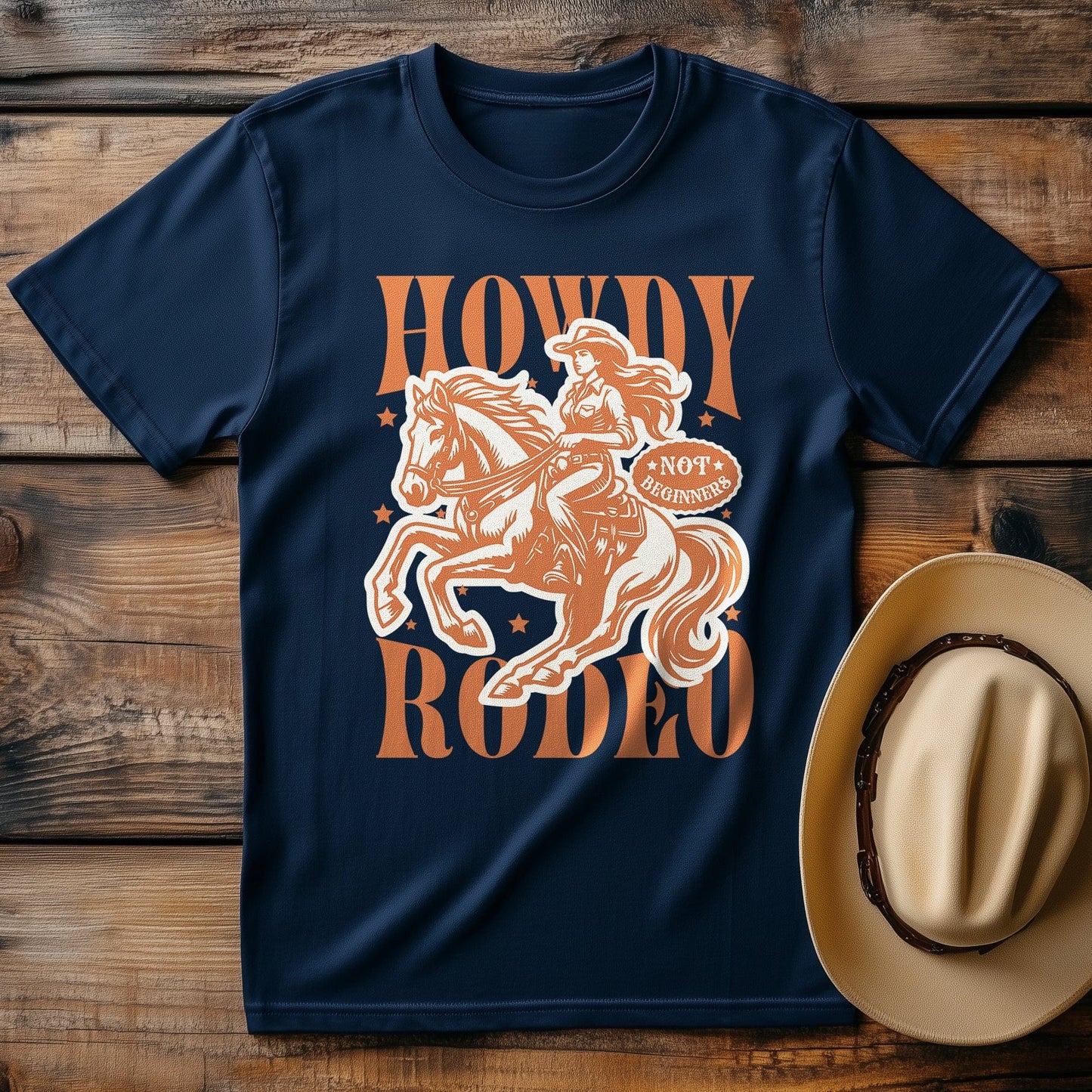 Howdy Rodeo T-Shirt ‚Äì Saddle Up for