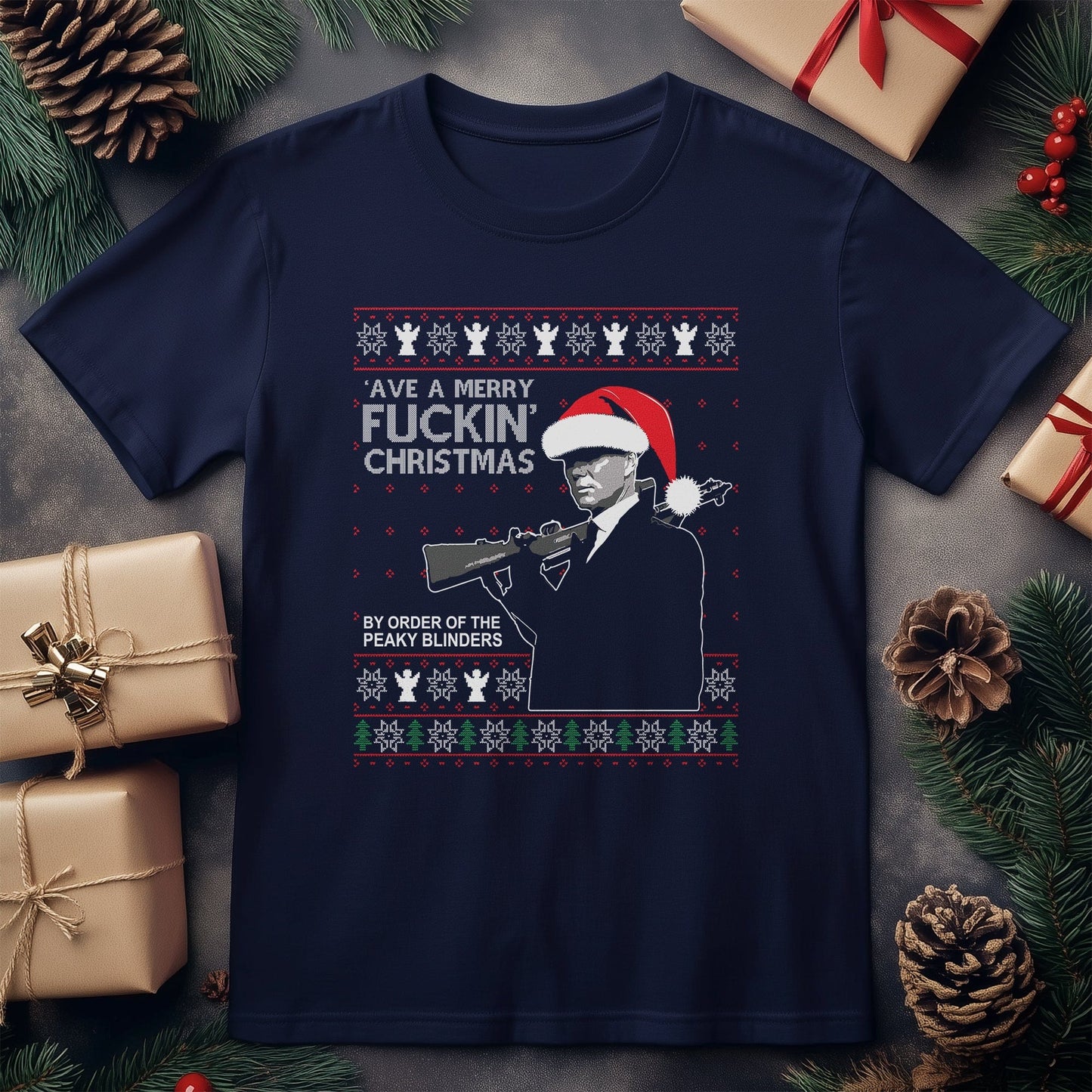 Ave A Merry F*ckin Christmas T-Shirt