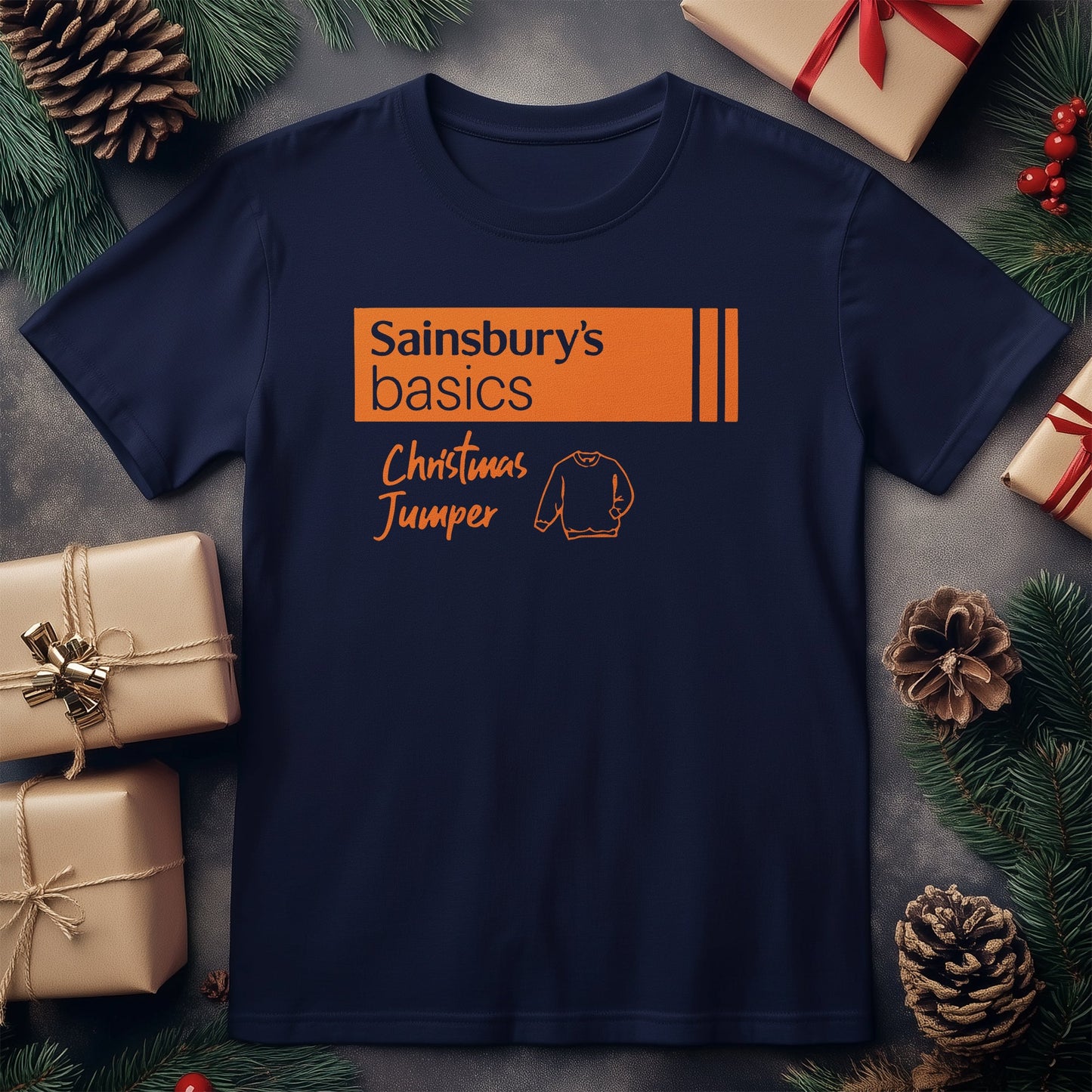Sainsbury's Christmas Jumper T-shirt
