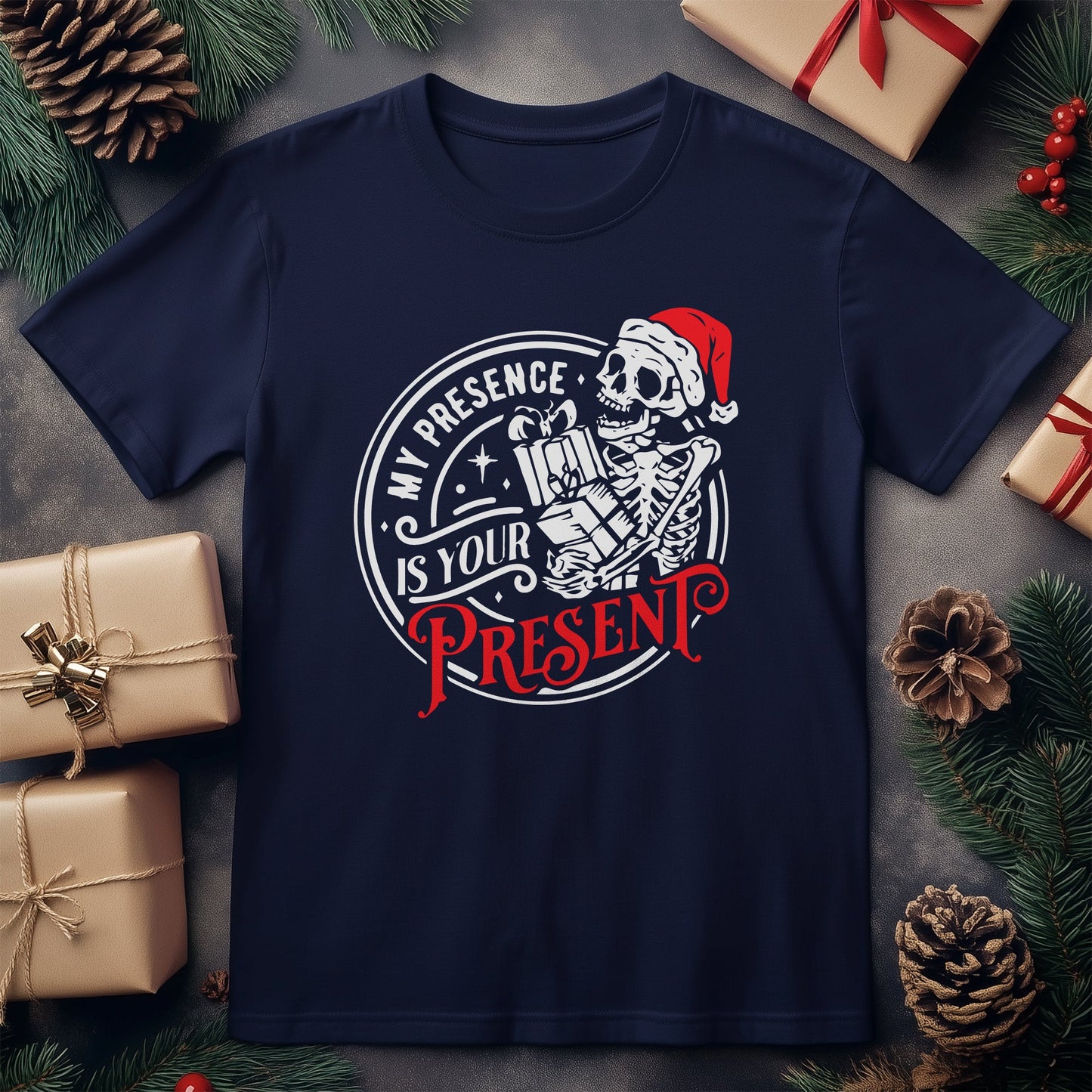 Presence Present T-Shirt - Ho Ho