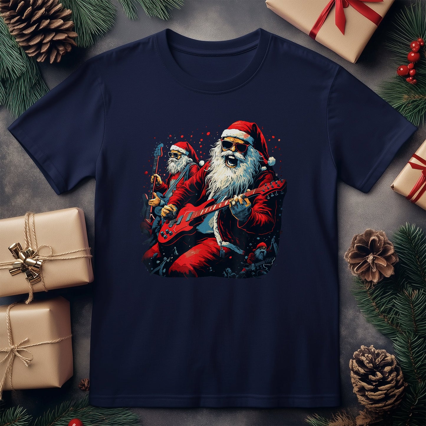 Rock'n Roll Christmas Eve T-Shirt -