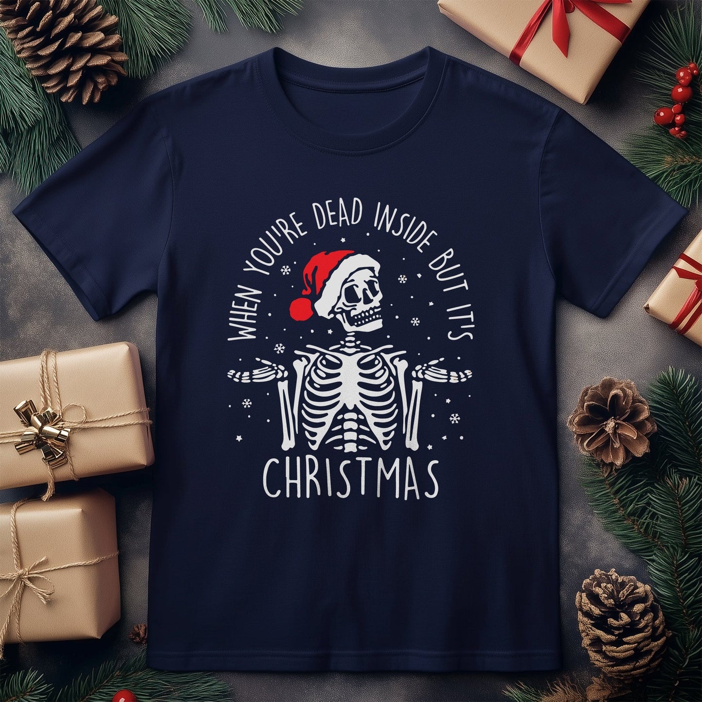 Christmas Dead Inside T-Shirt -