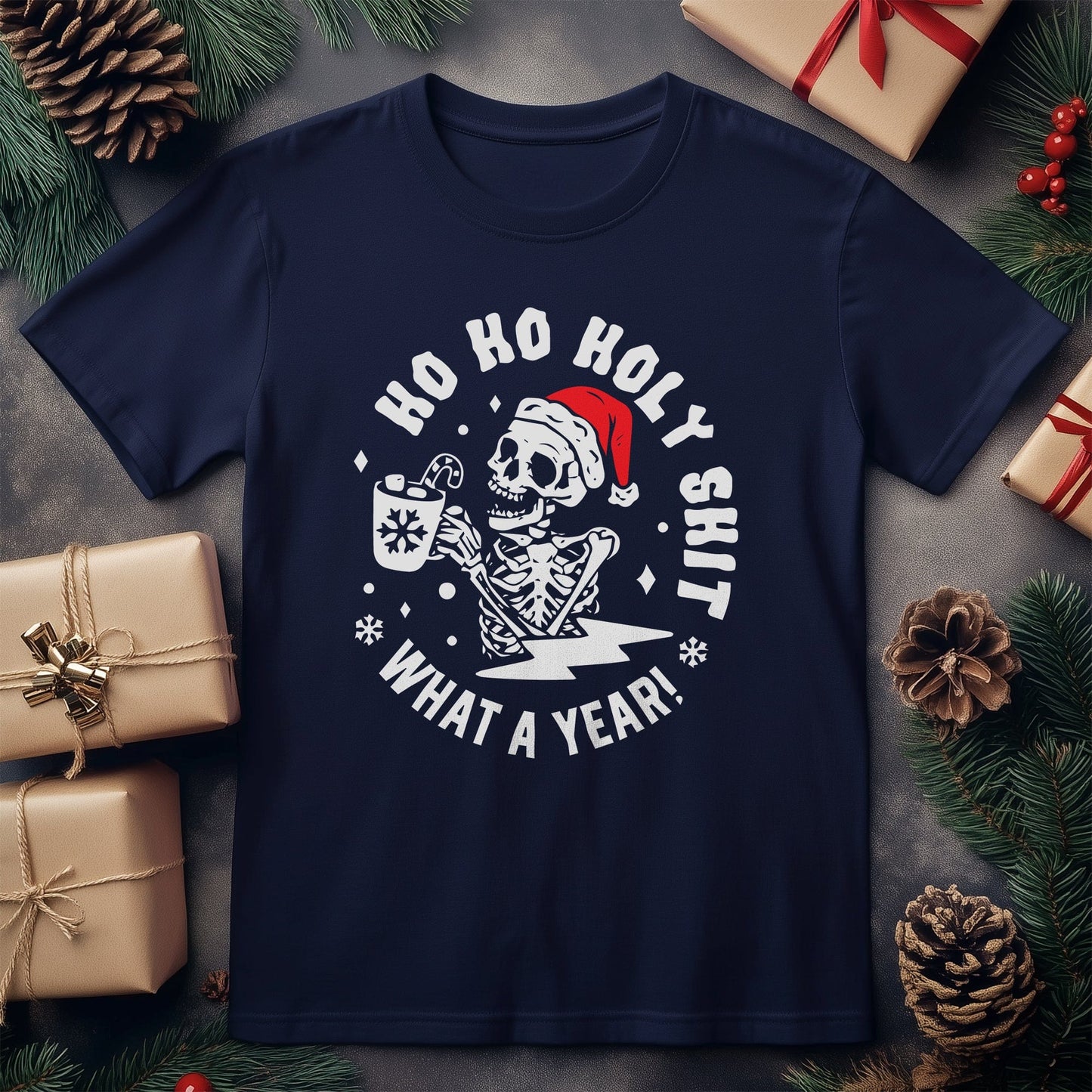 Ho Ho Holy Sh*t T-Shirt - Hilarious