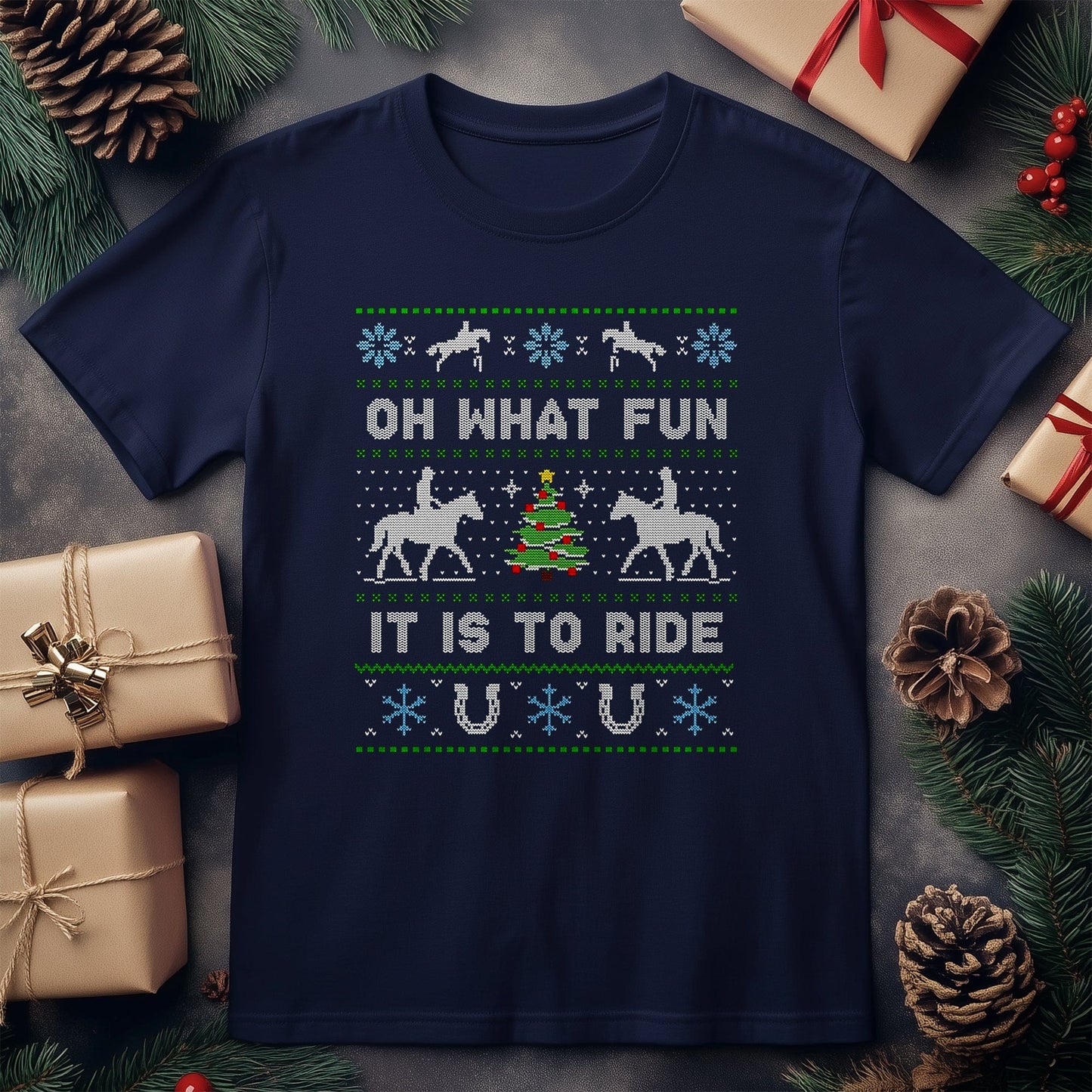 Horse Riding Oh What Fun T-Shirt -