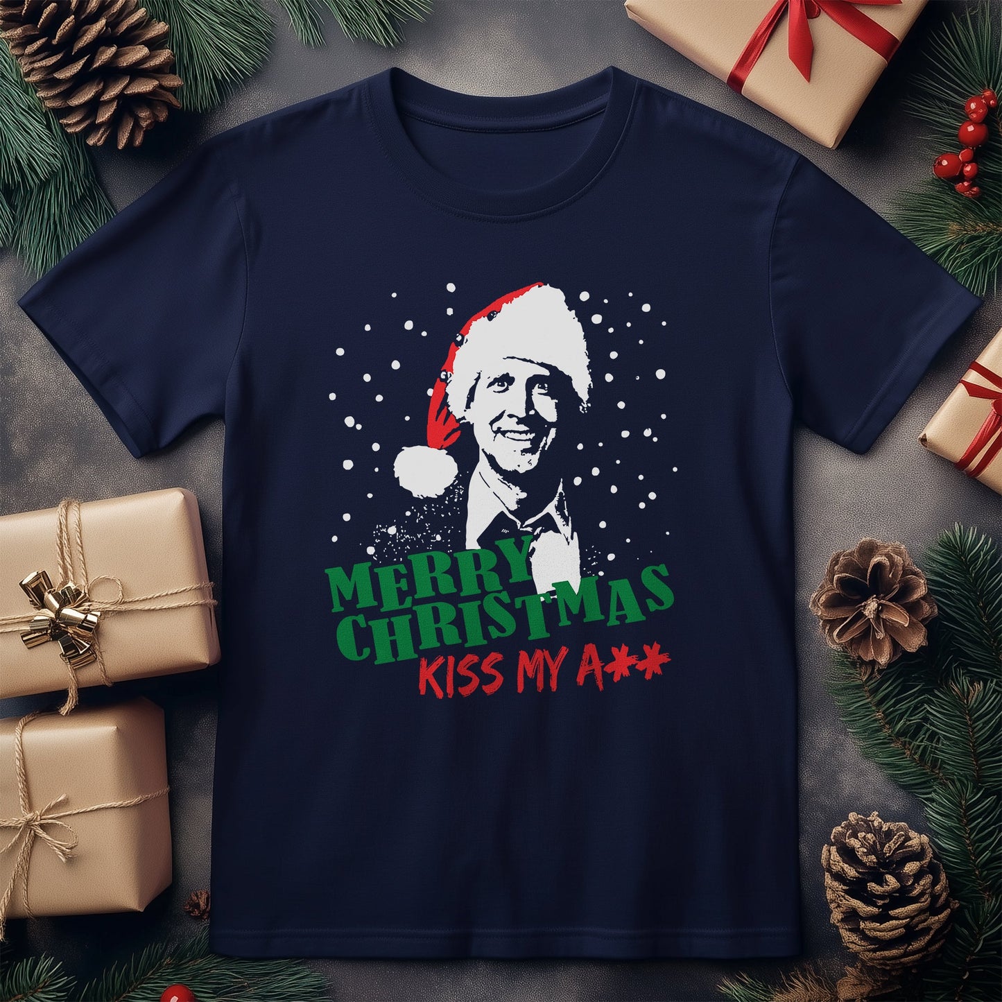 Merry Kiss My Ass Griswold T-Shirt -