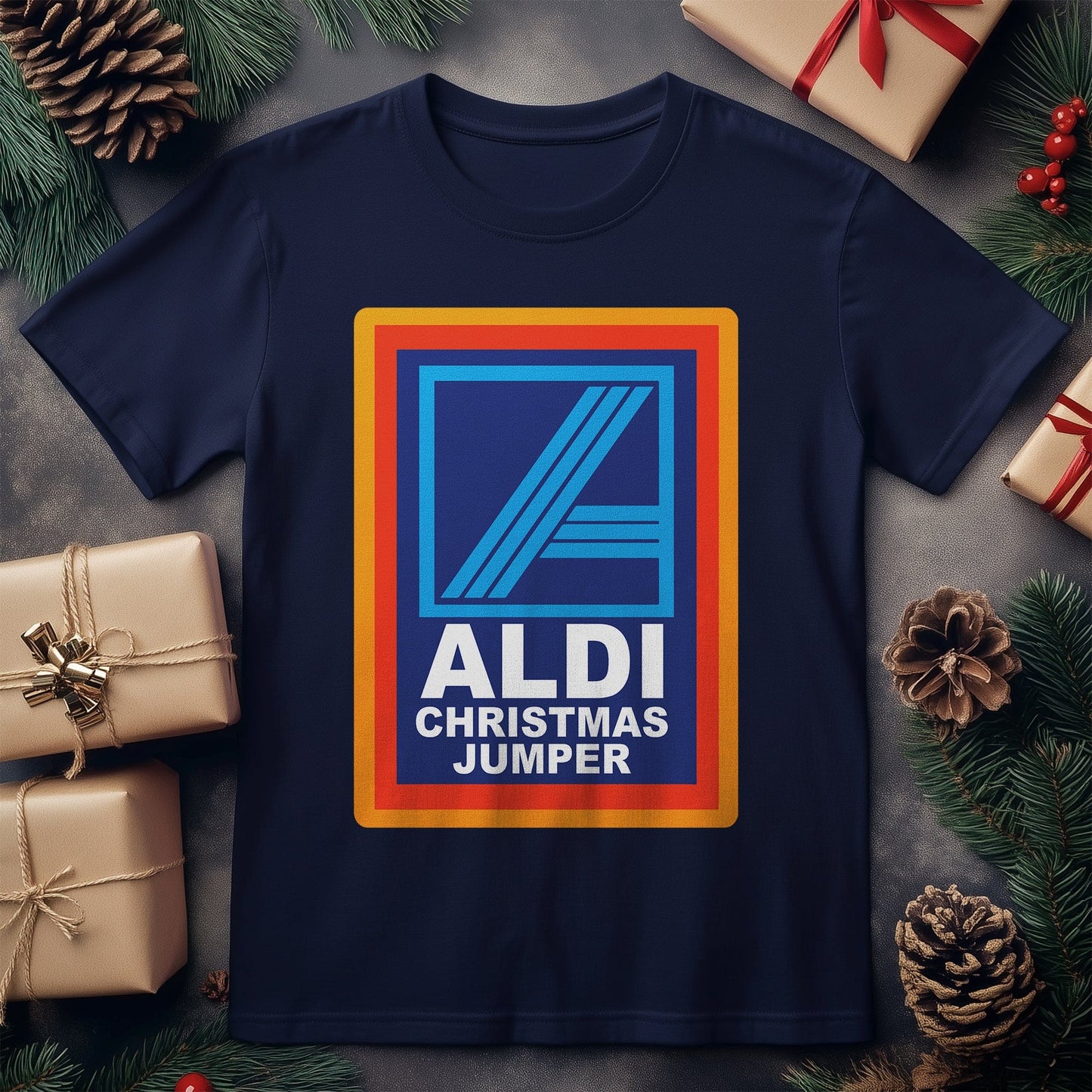 Aldi Christmas Jumper T-Shirt
