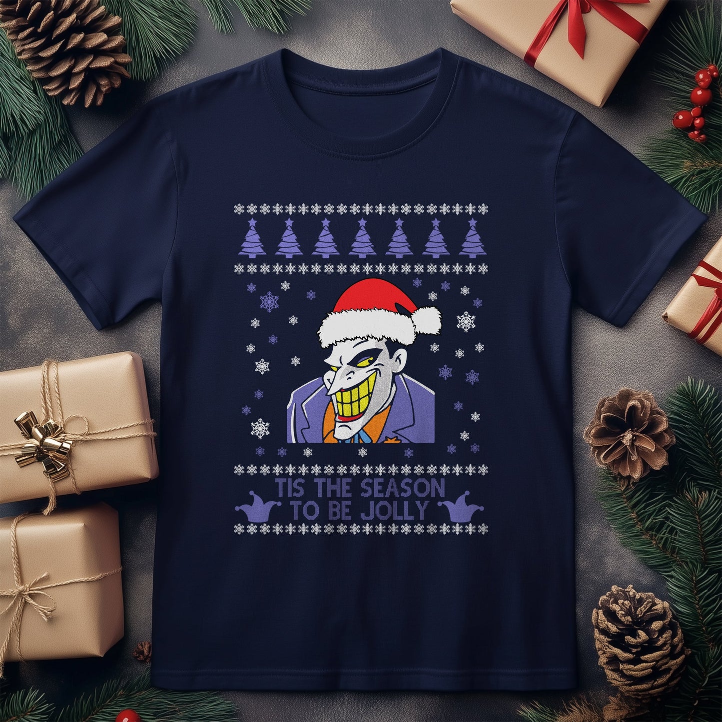 Joker Christmas Jumper T-shirt - Ho