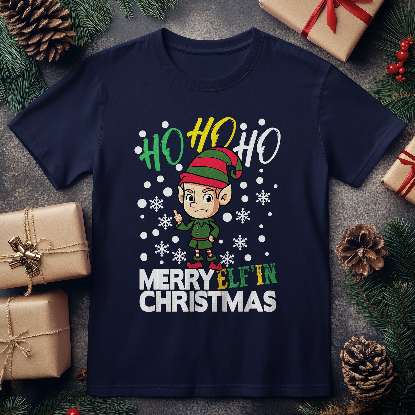 Merry Elf'in Christmas t-shirt - Ho