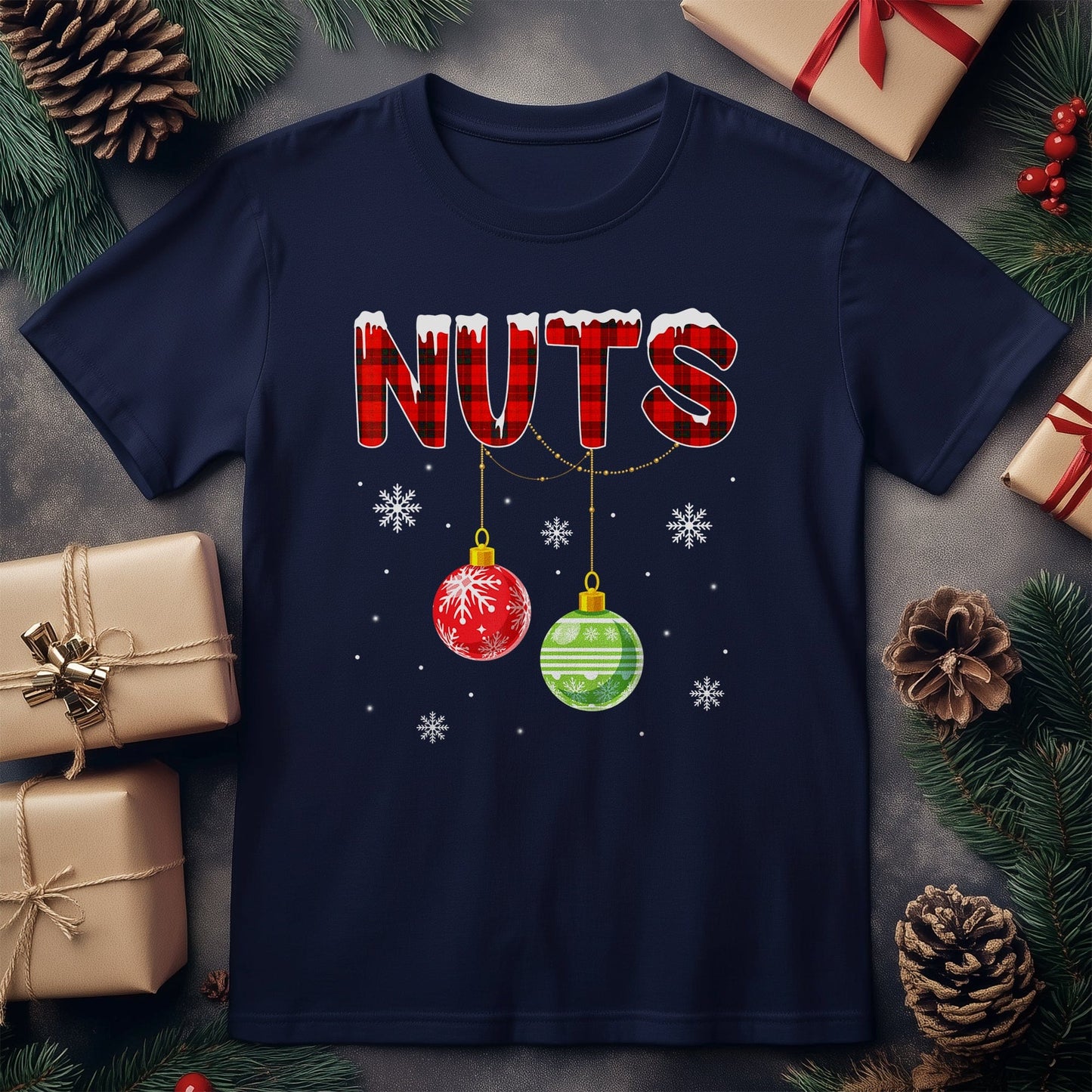Chestnuts Matching Christmas T-shirt