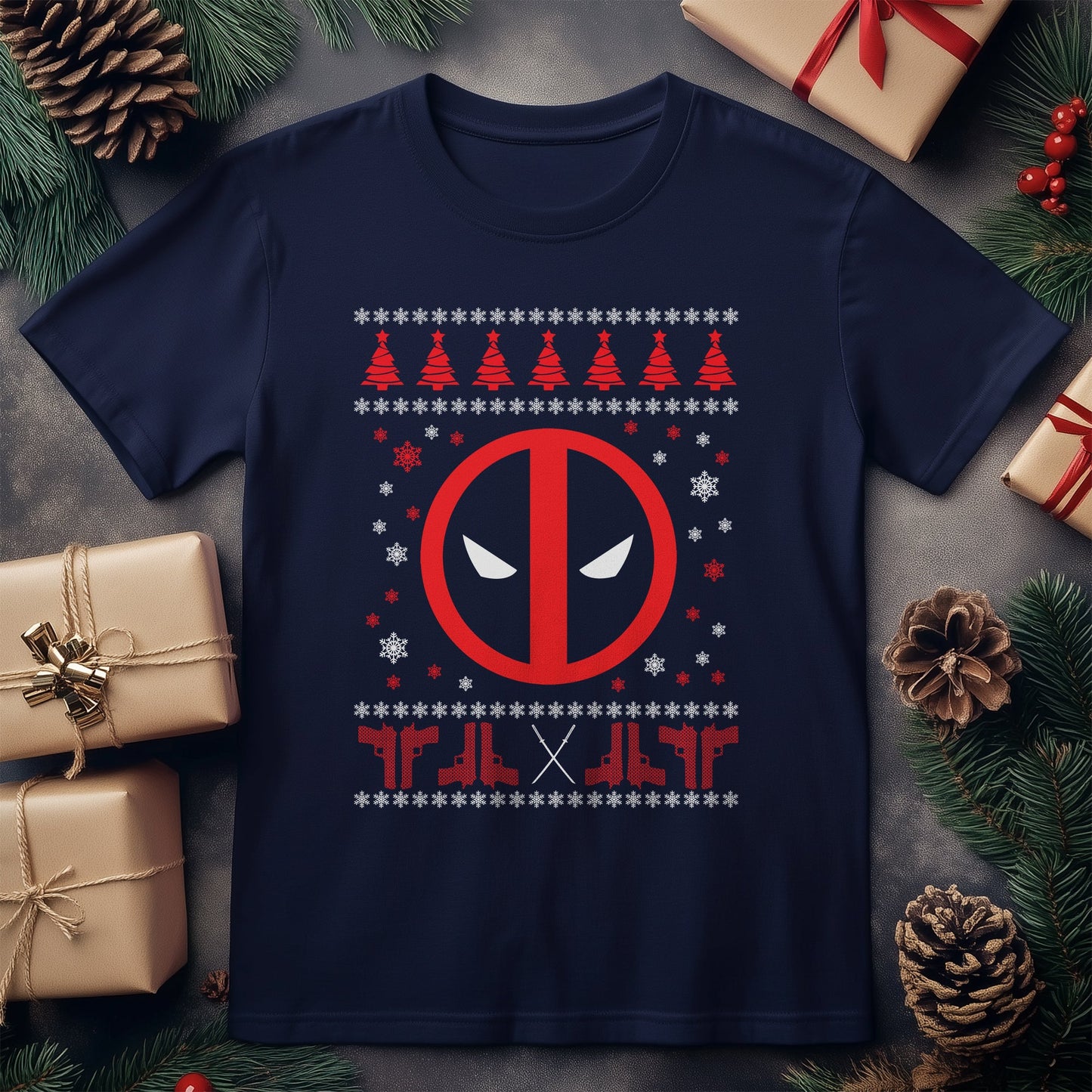 Merc Christmas T-shirt - Deadpool's