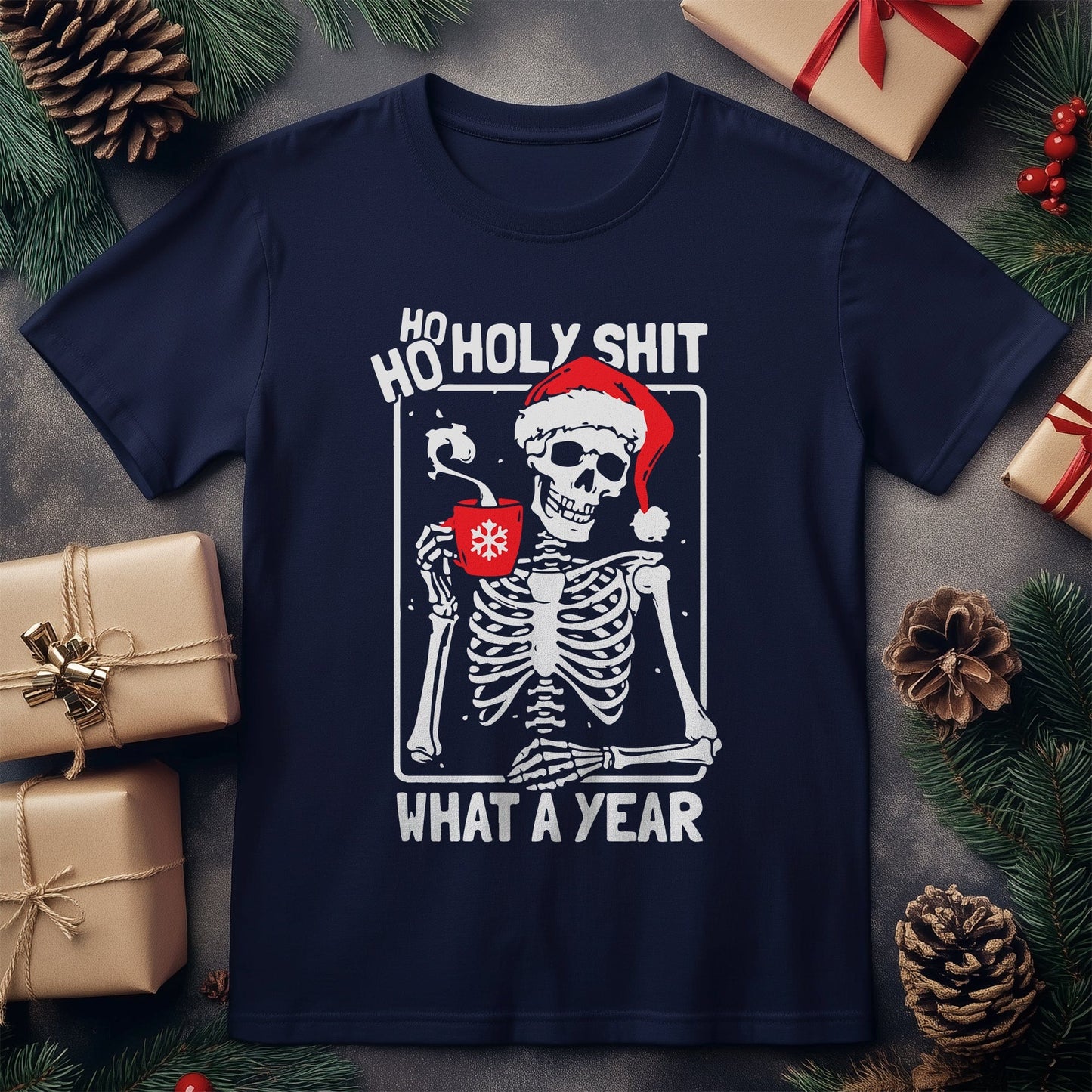 Ho Ho What a Year T-shirt -