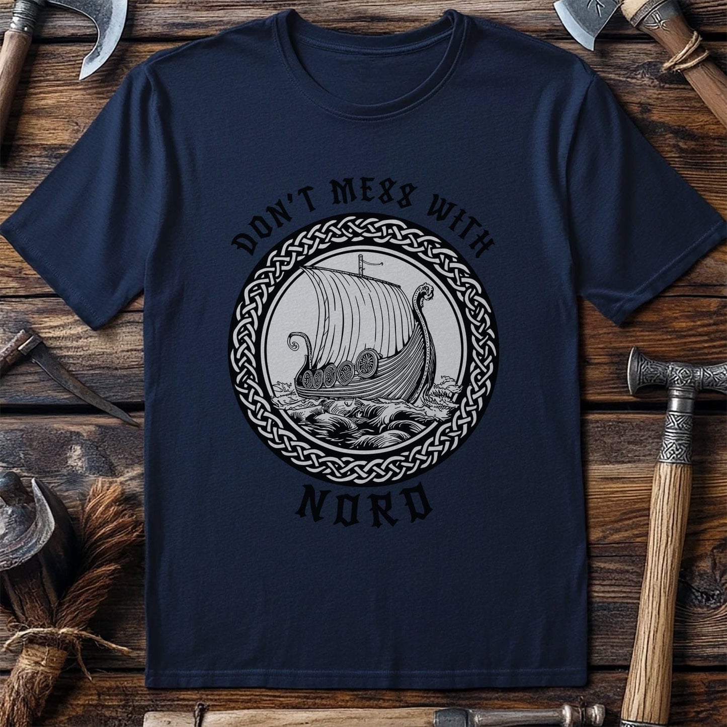 Vikings Nordic36 t-shirt Don't mess with Nord