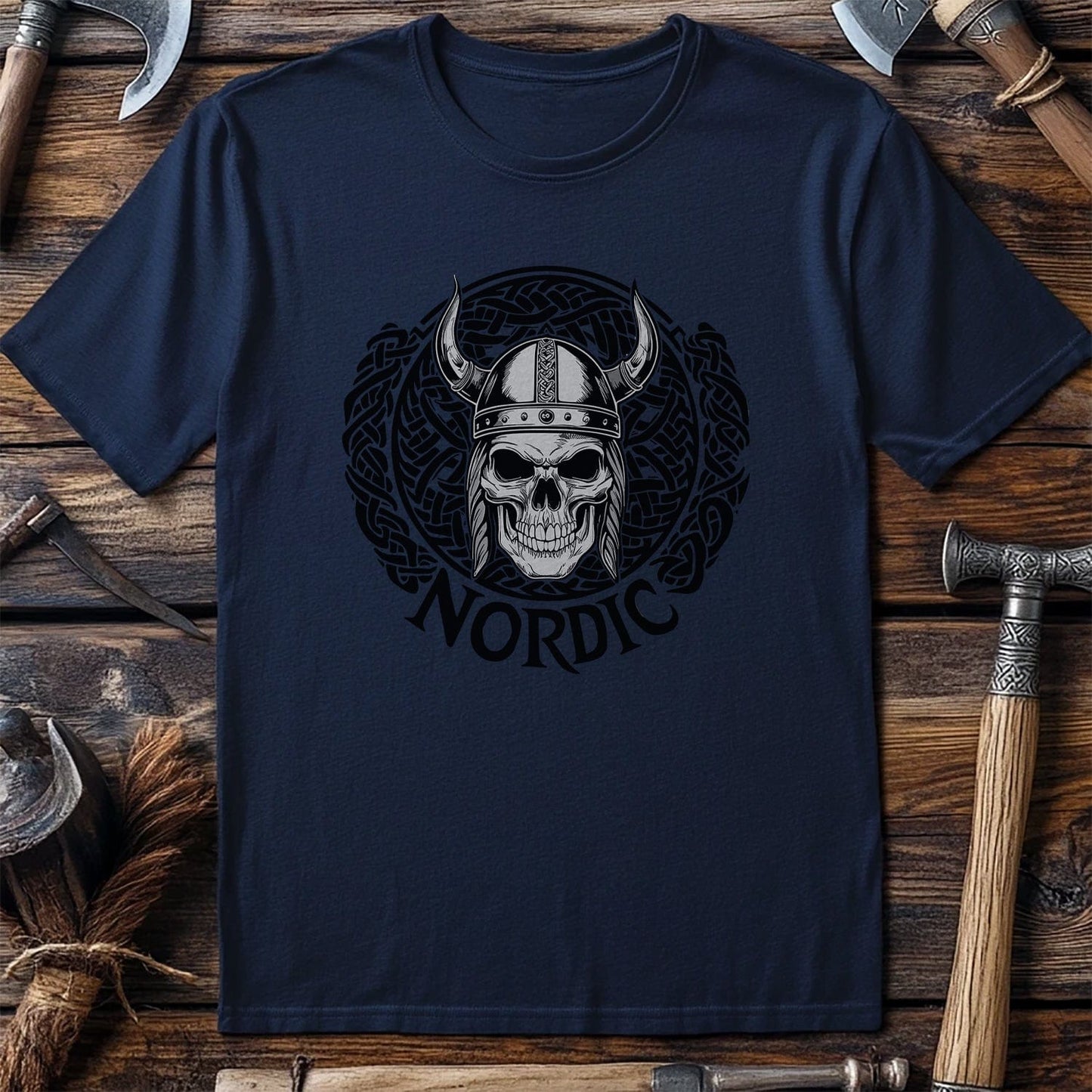 Vikings Nordic30 T-Shirt Skull & Crossbones